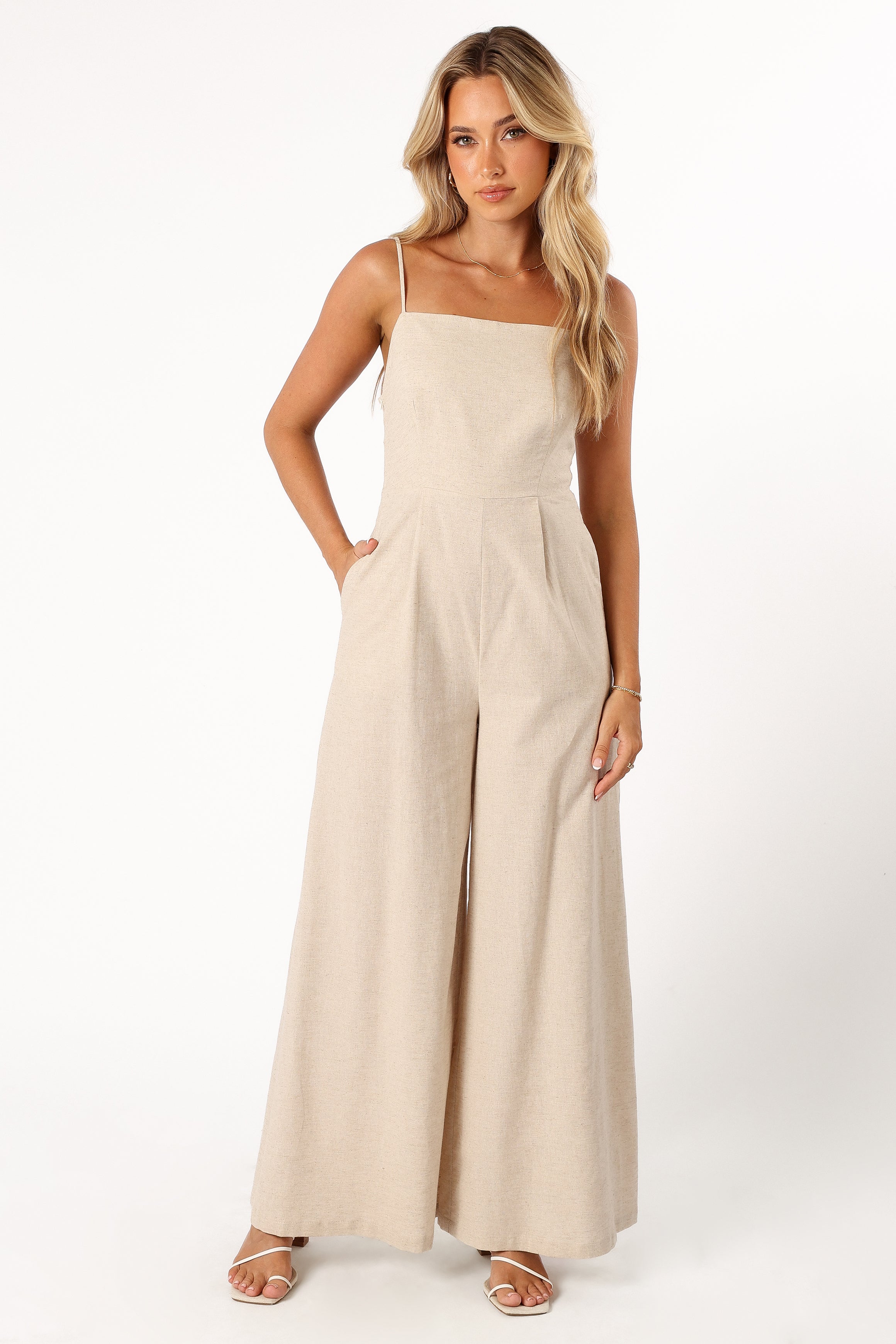 Lila Jumpsuit - Oatmeal