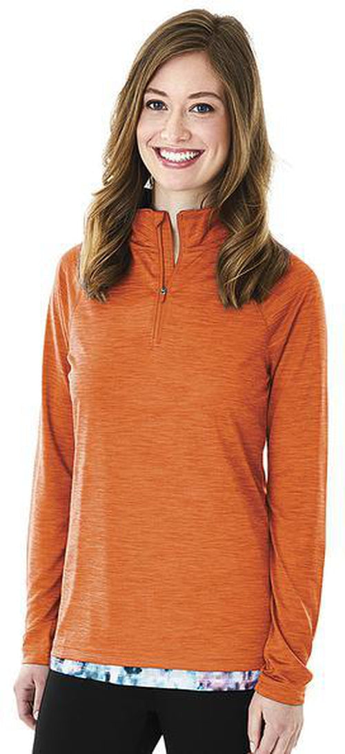 Charles River Ladies Space Dye Performance Pullover