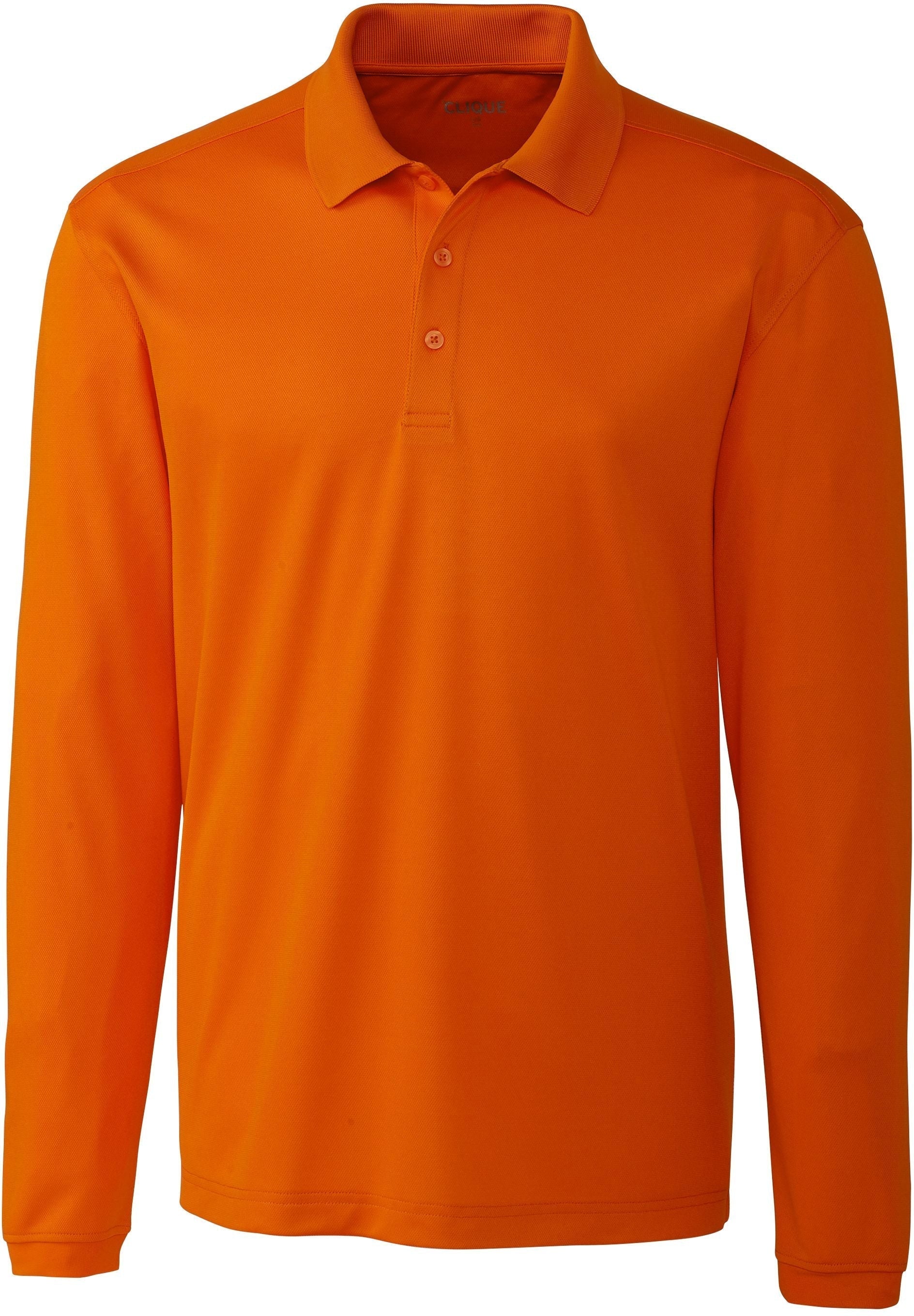 OUTLET-Clique Long Sleeve Spin Polo