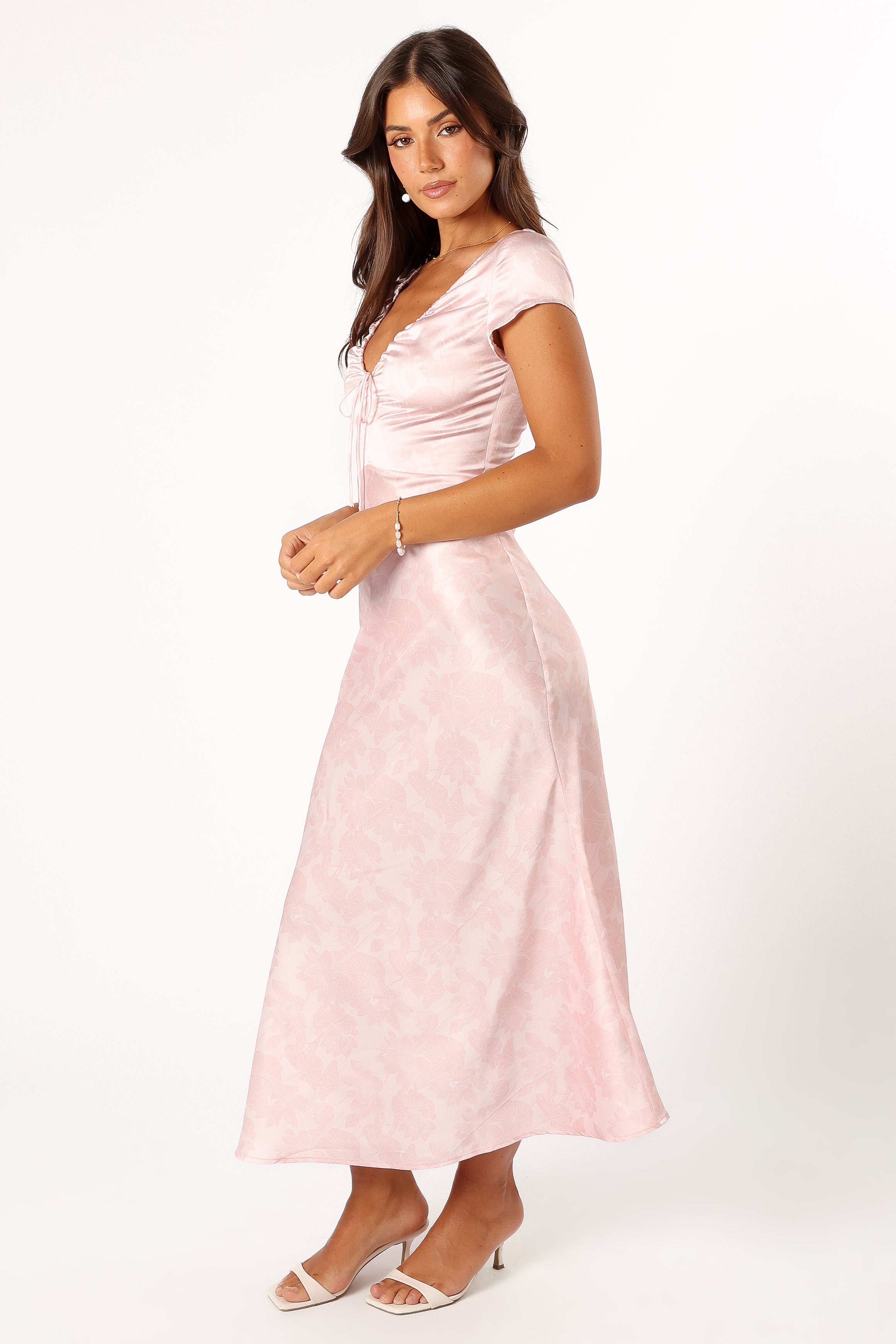 Benton Slip Maxi Dress - Pink Floral