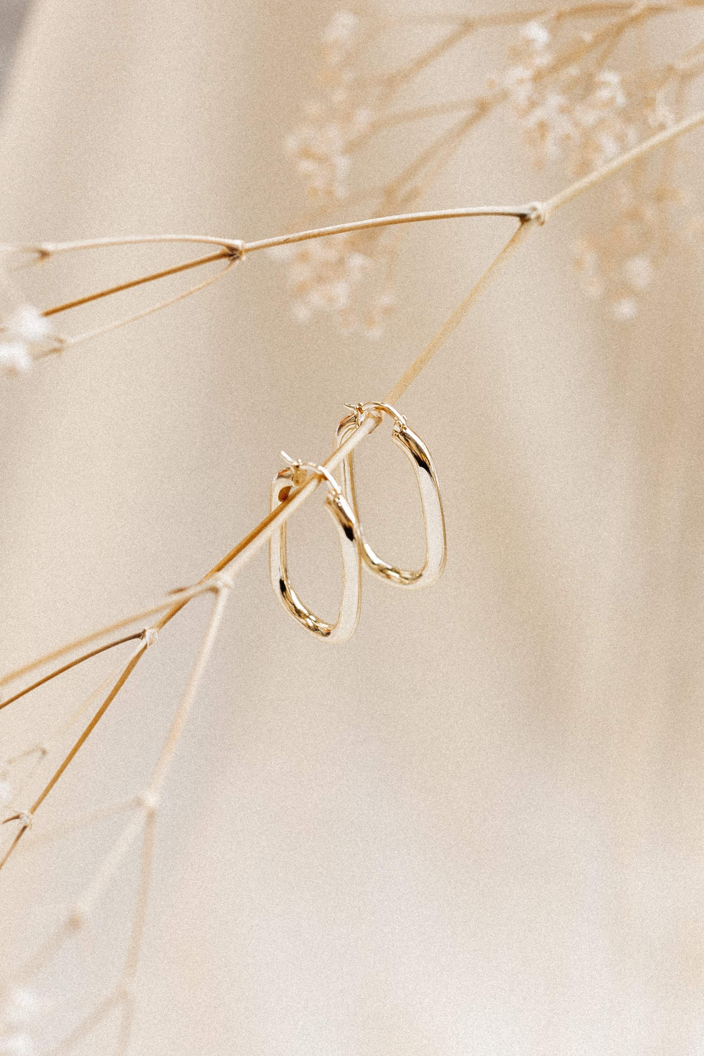 Mae Earrings - Gold