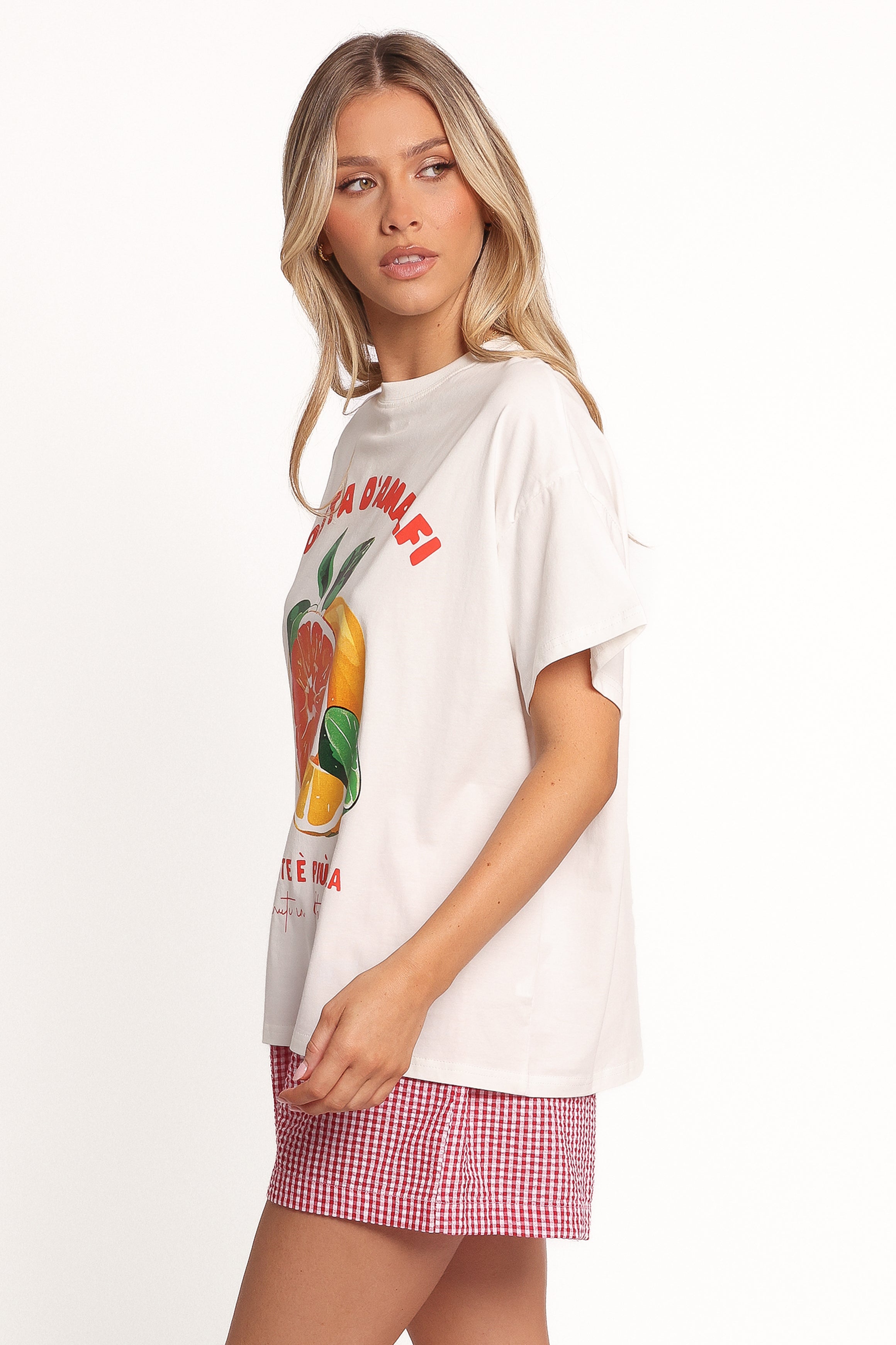 Costa D'Amalfi Tee - White