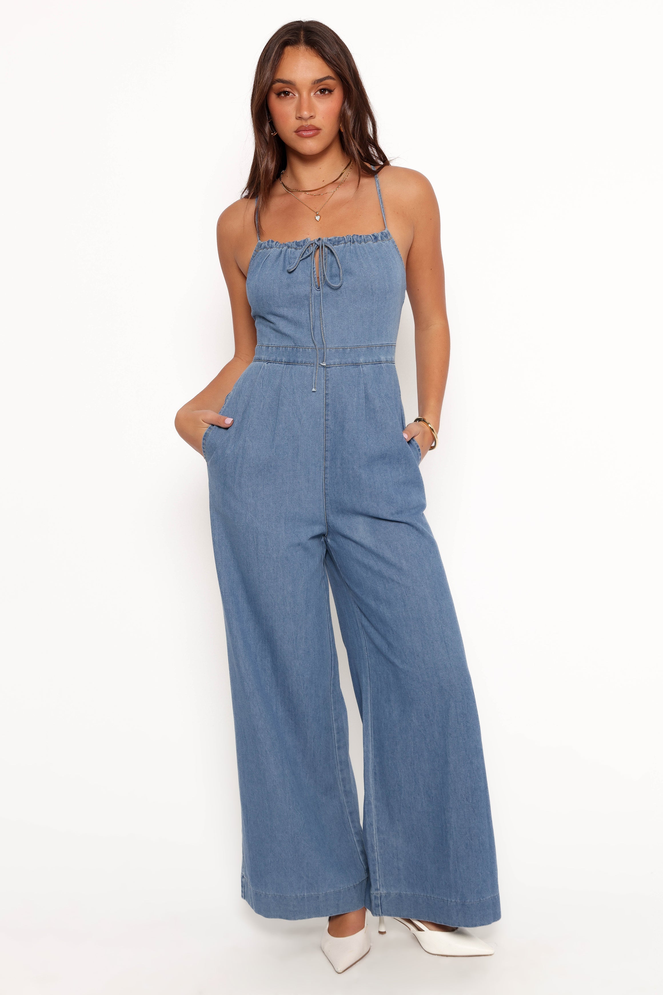 Alliah Jumpsuit - Medium Denim