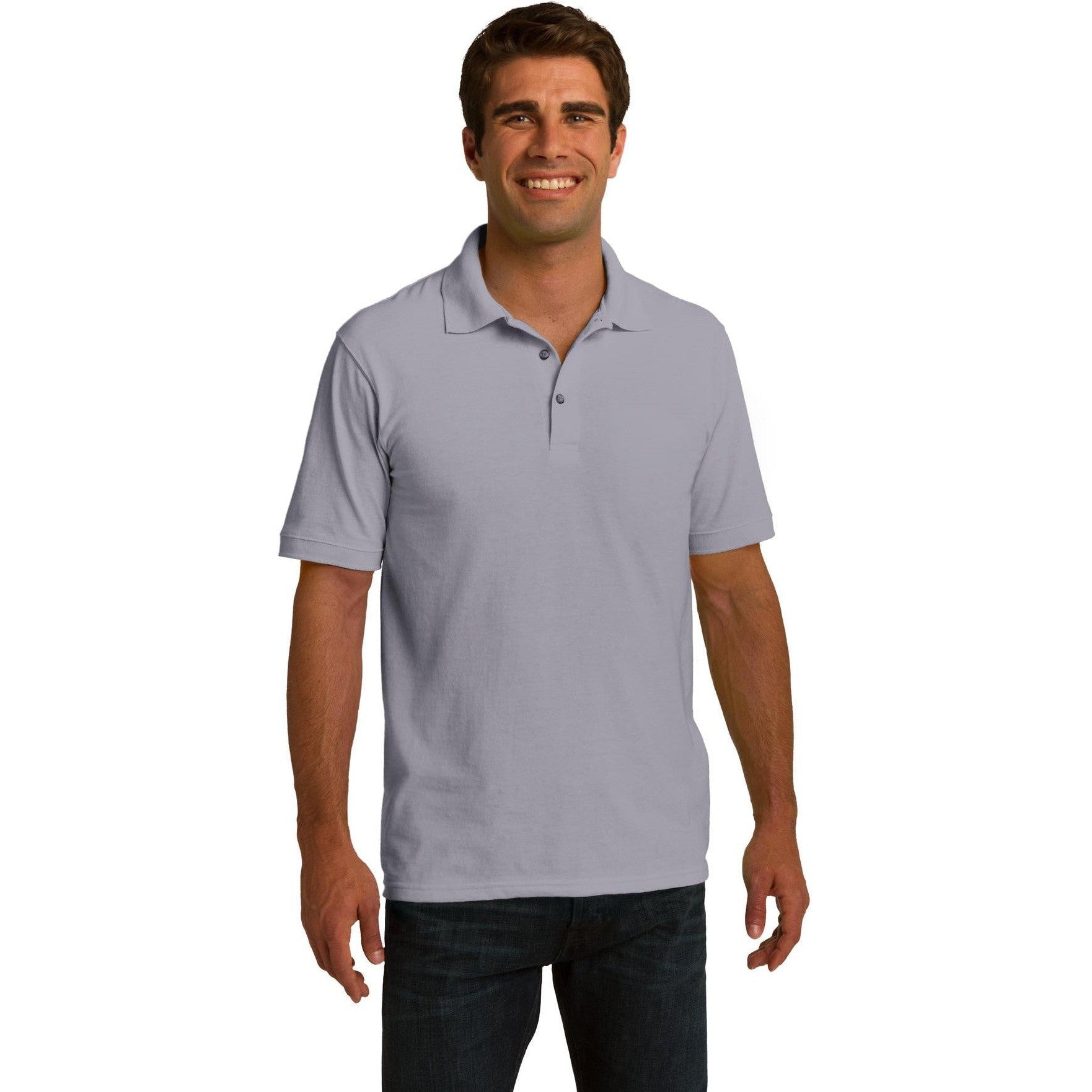 CLOSEOUT - Port & Company Ring Spun Pique Polo