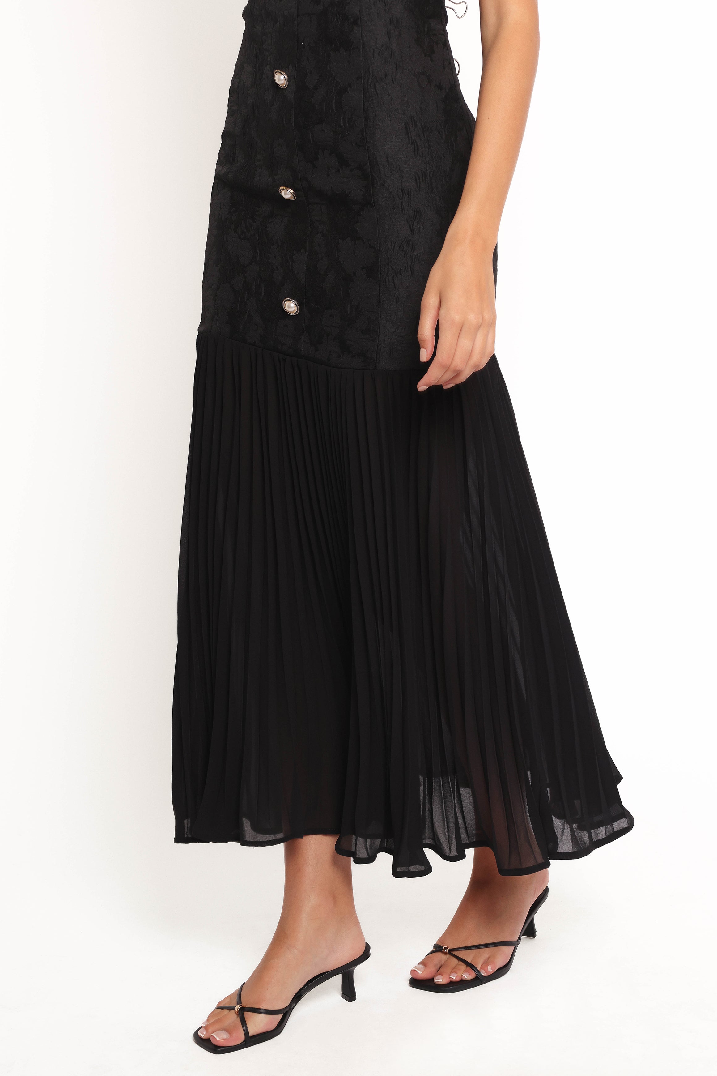 Evelina Maxi Dress - Black