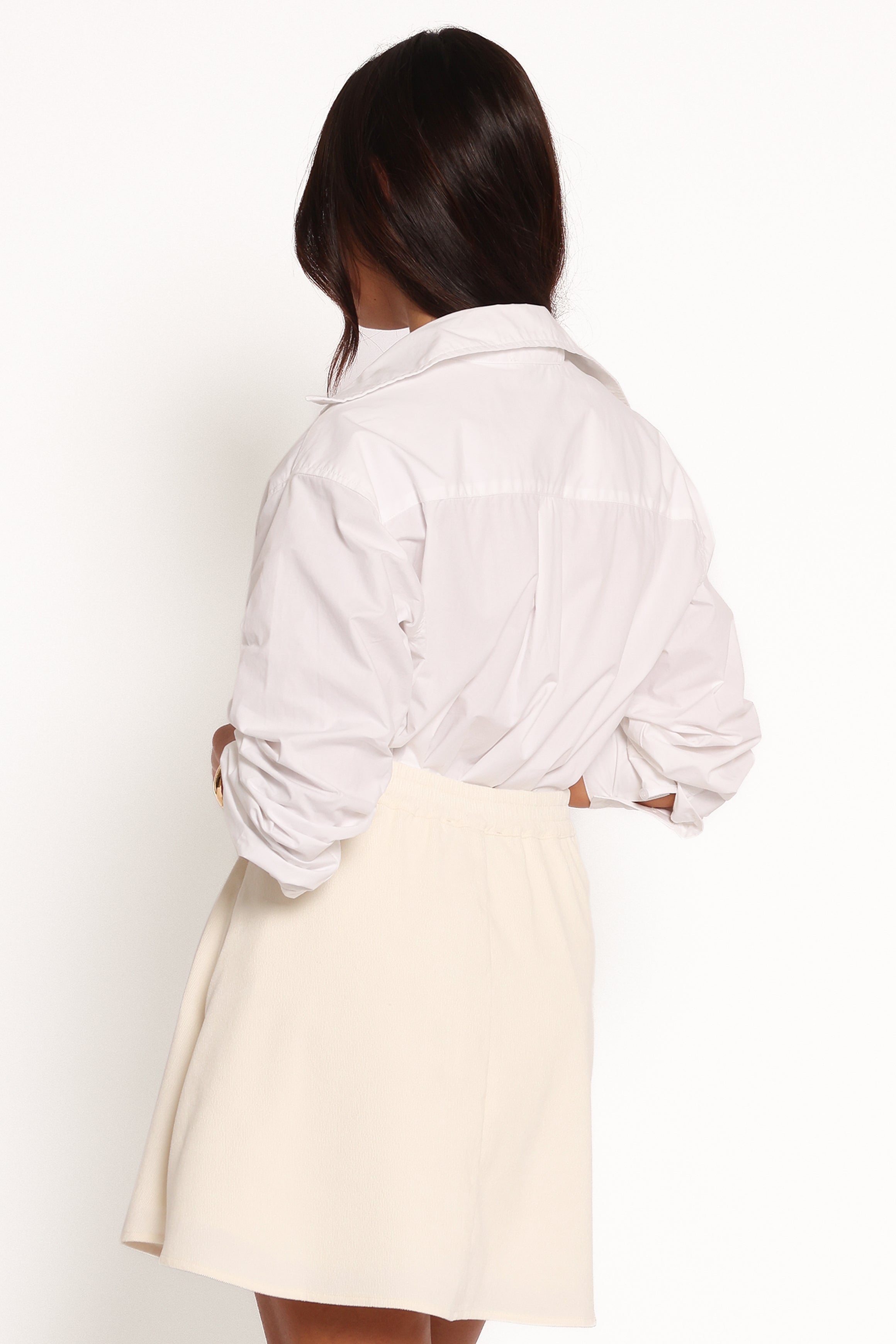 Tammy Cord Skirt - Cream