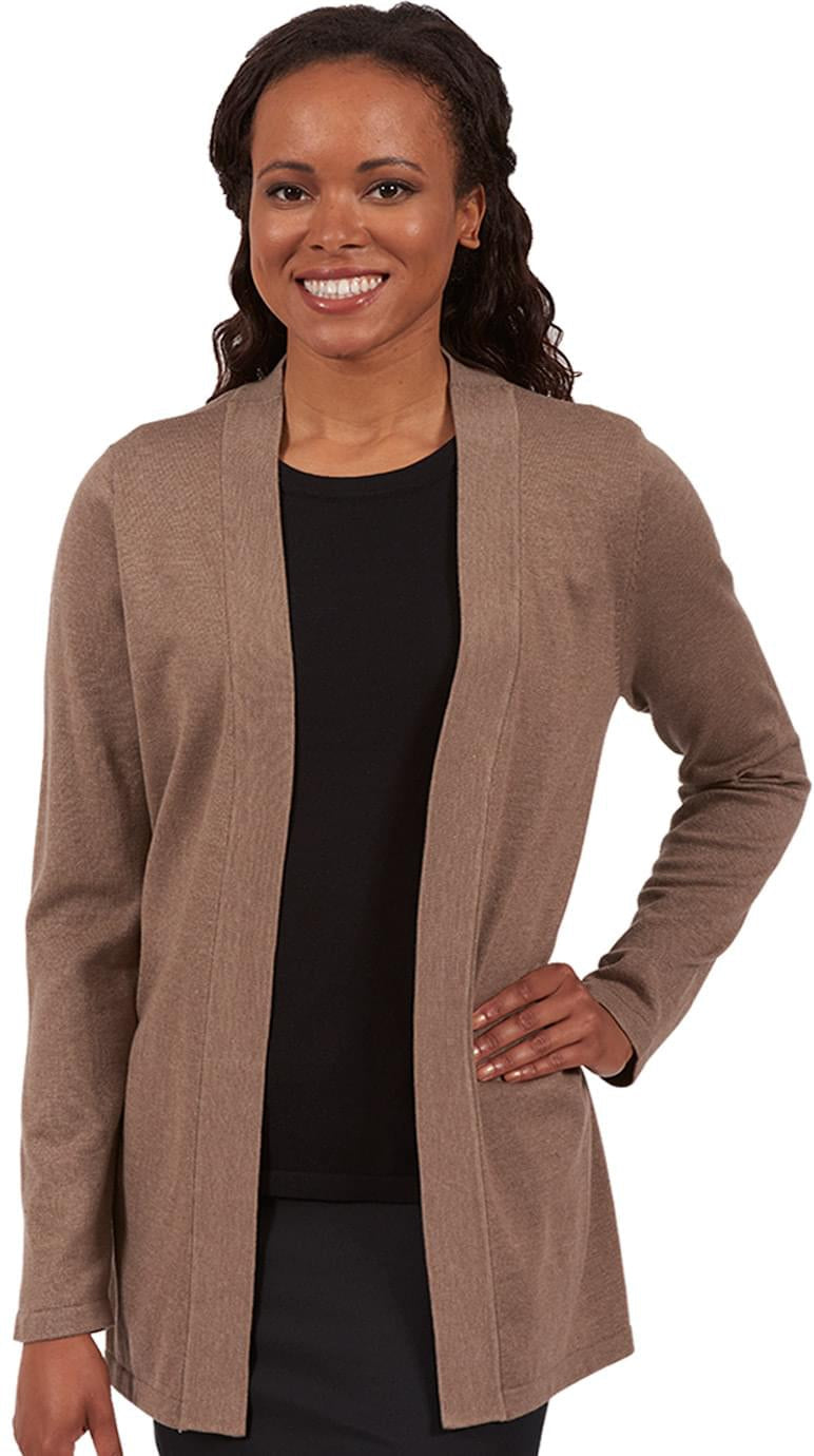 OUTELT-Edwards Ladies Open Cardigan Sweater