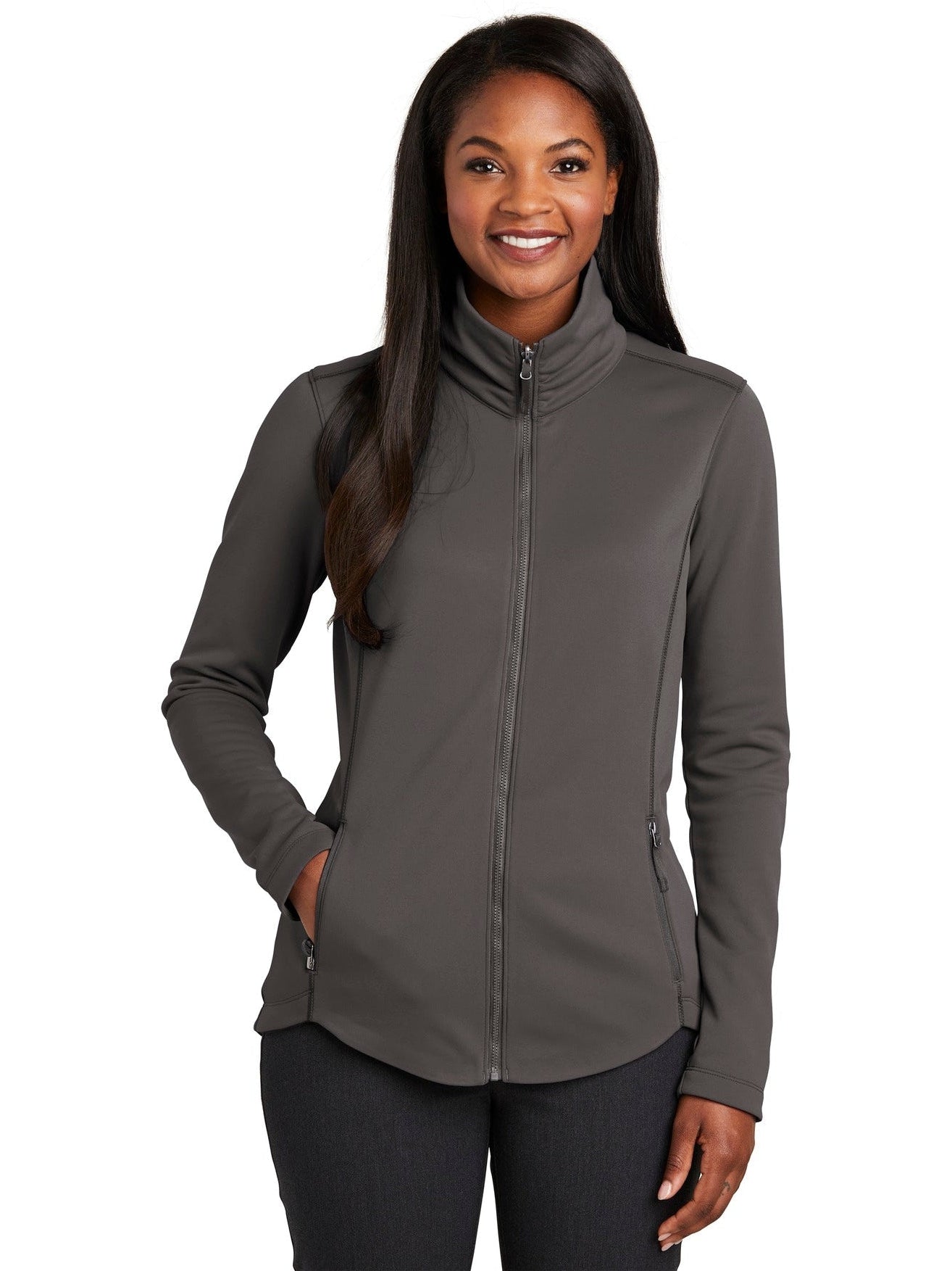 OUTLET-Port Authority Ladies Collective Smooth Fleece Jacket