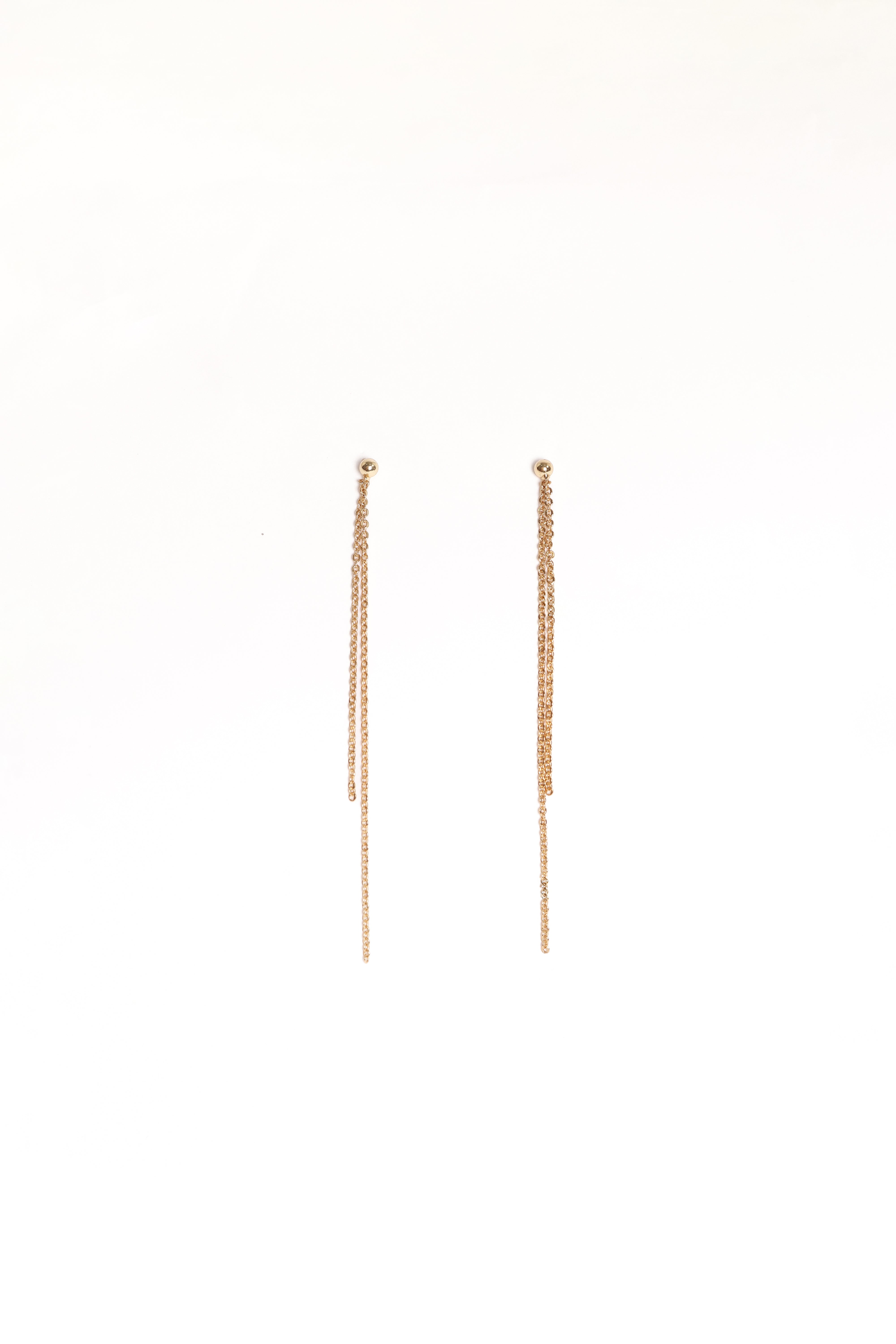 Genevieve Drop Earrings - Gold