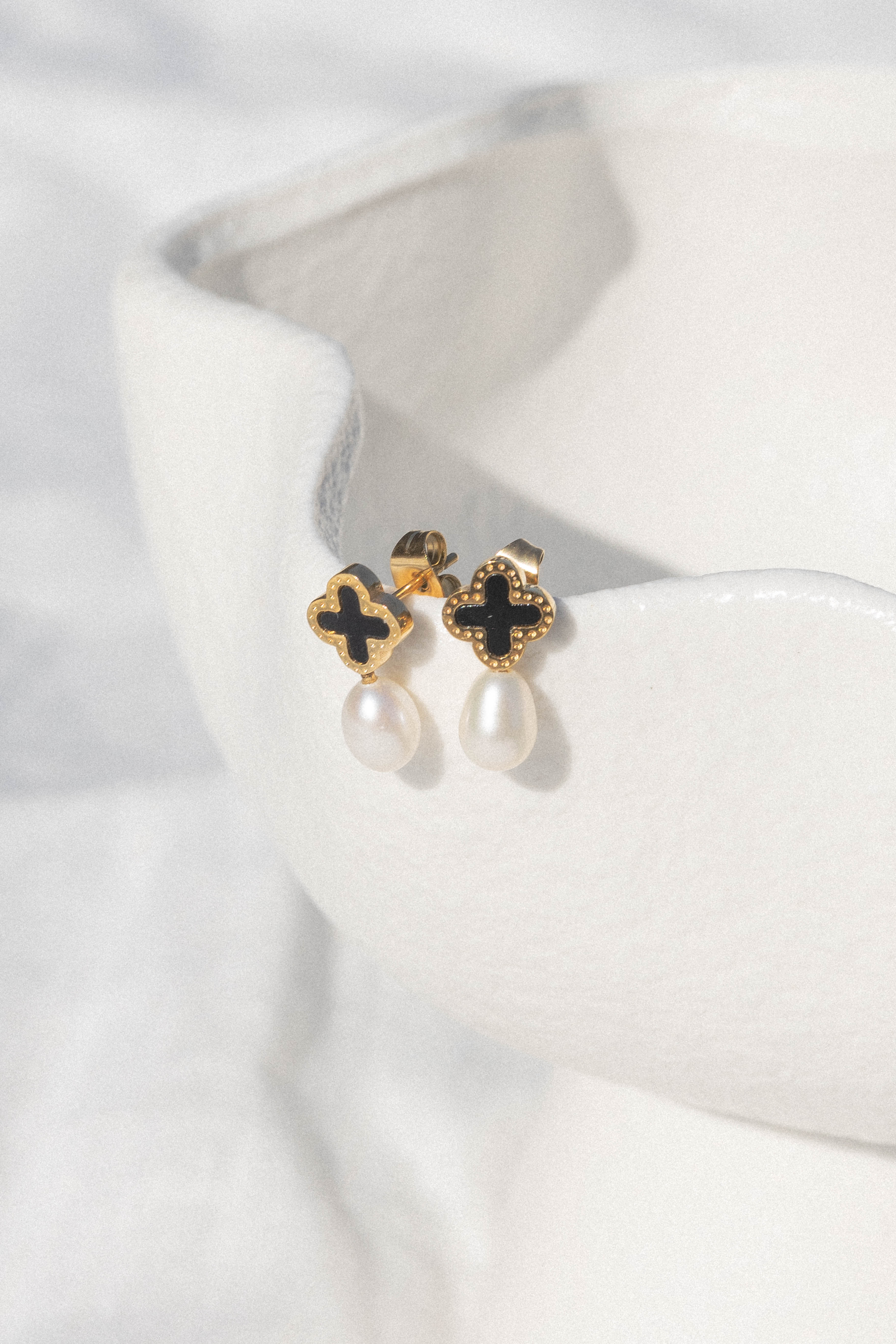 Raphael Earrings - Black