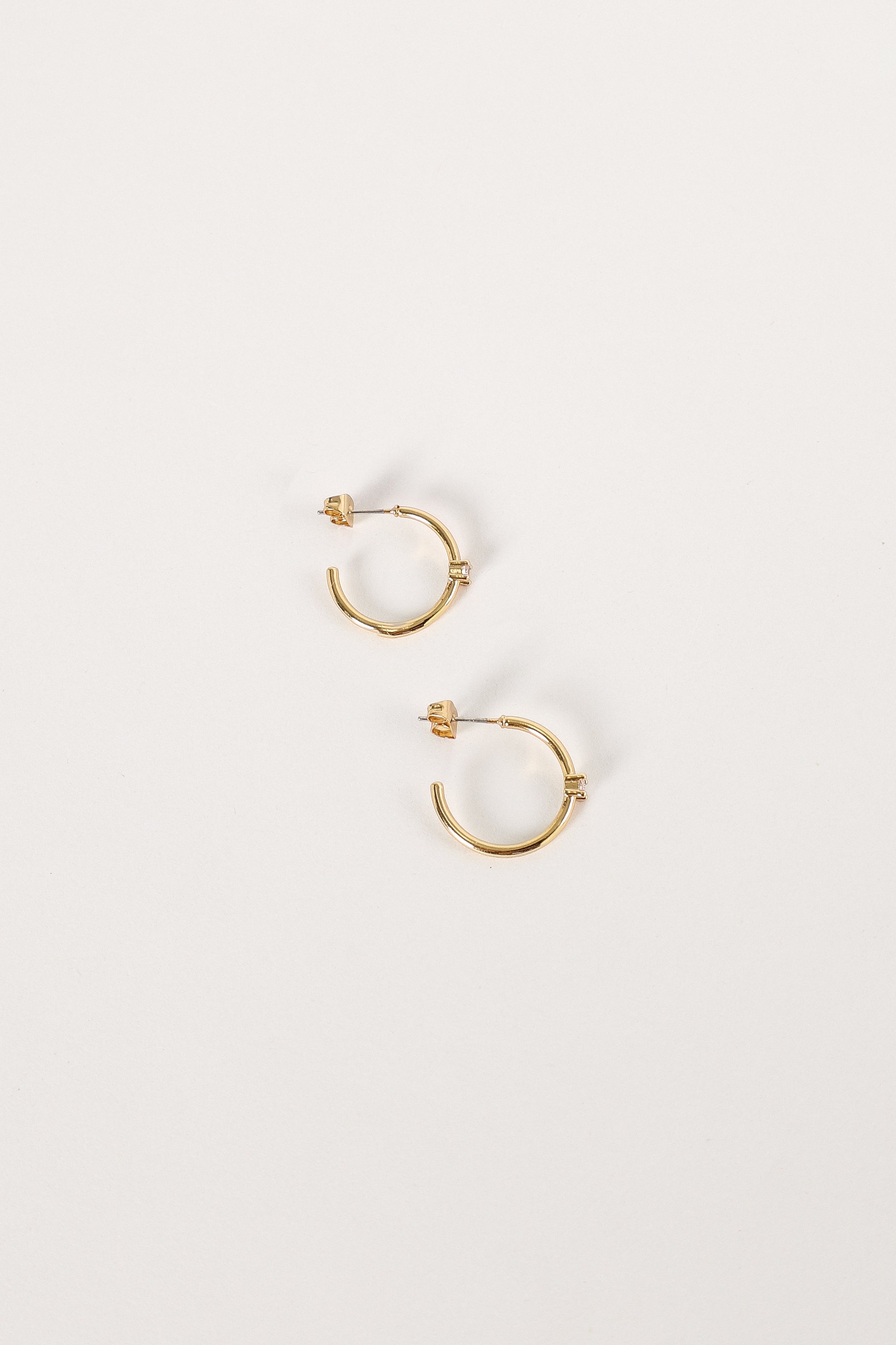 Damie Hoop Earrings - Gold