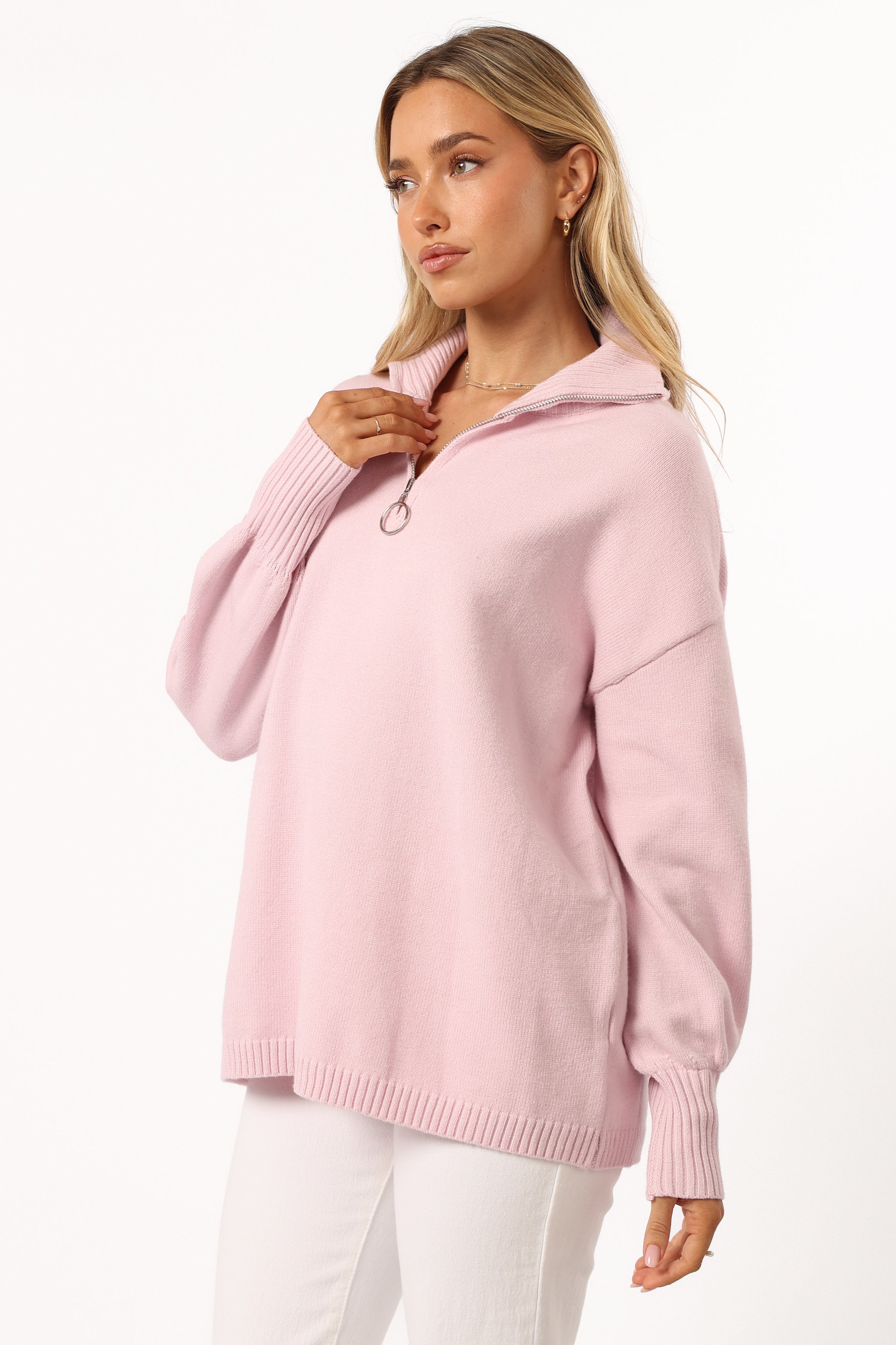 Whistler Knit Sweater - Pink