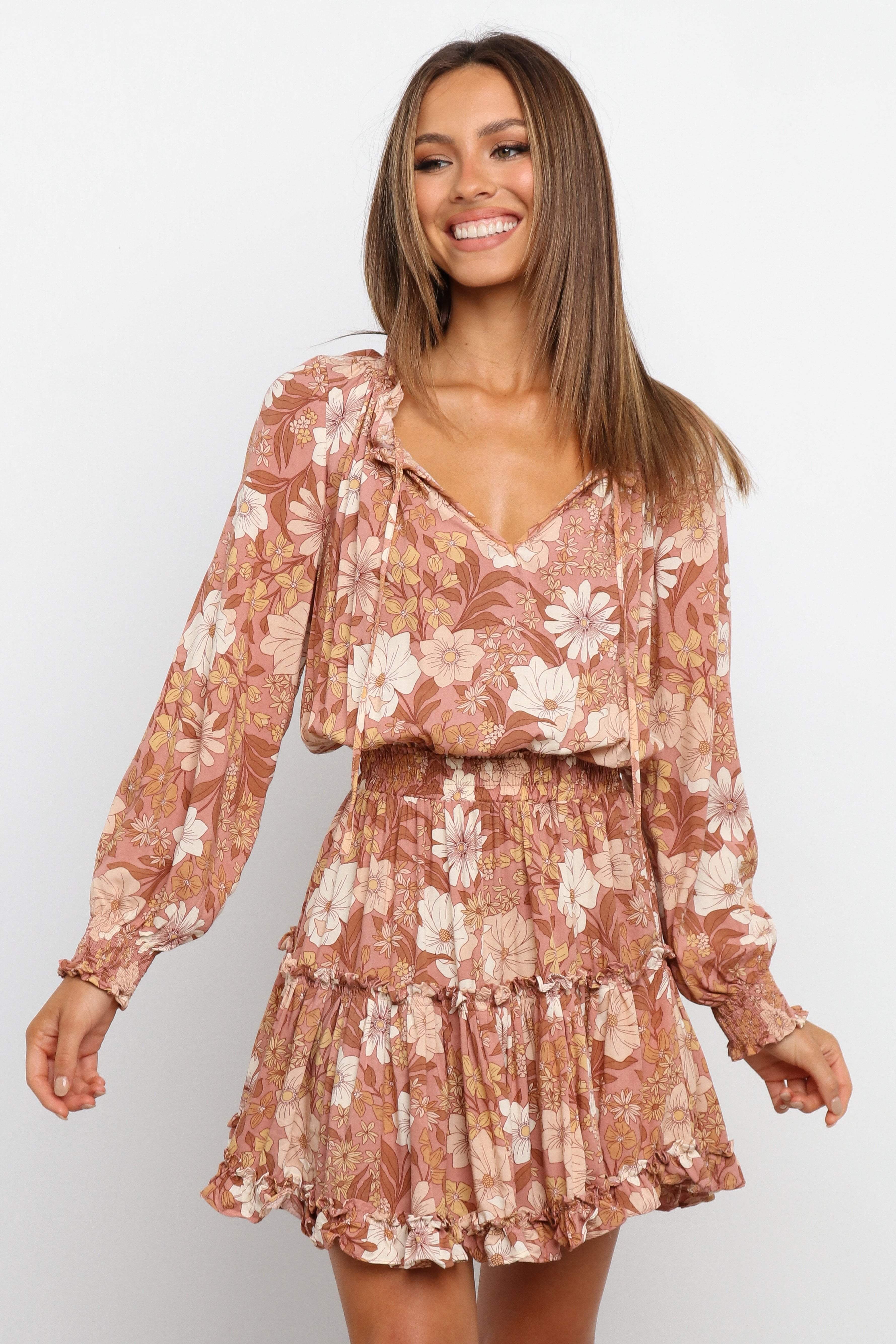 Kealan Dress - Brown