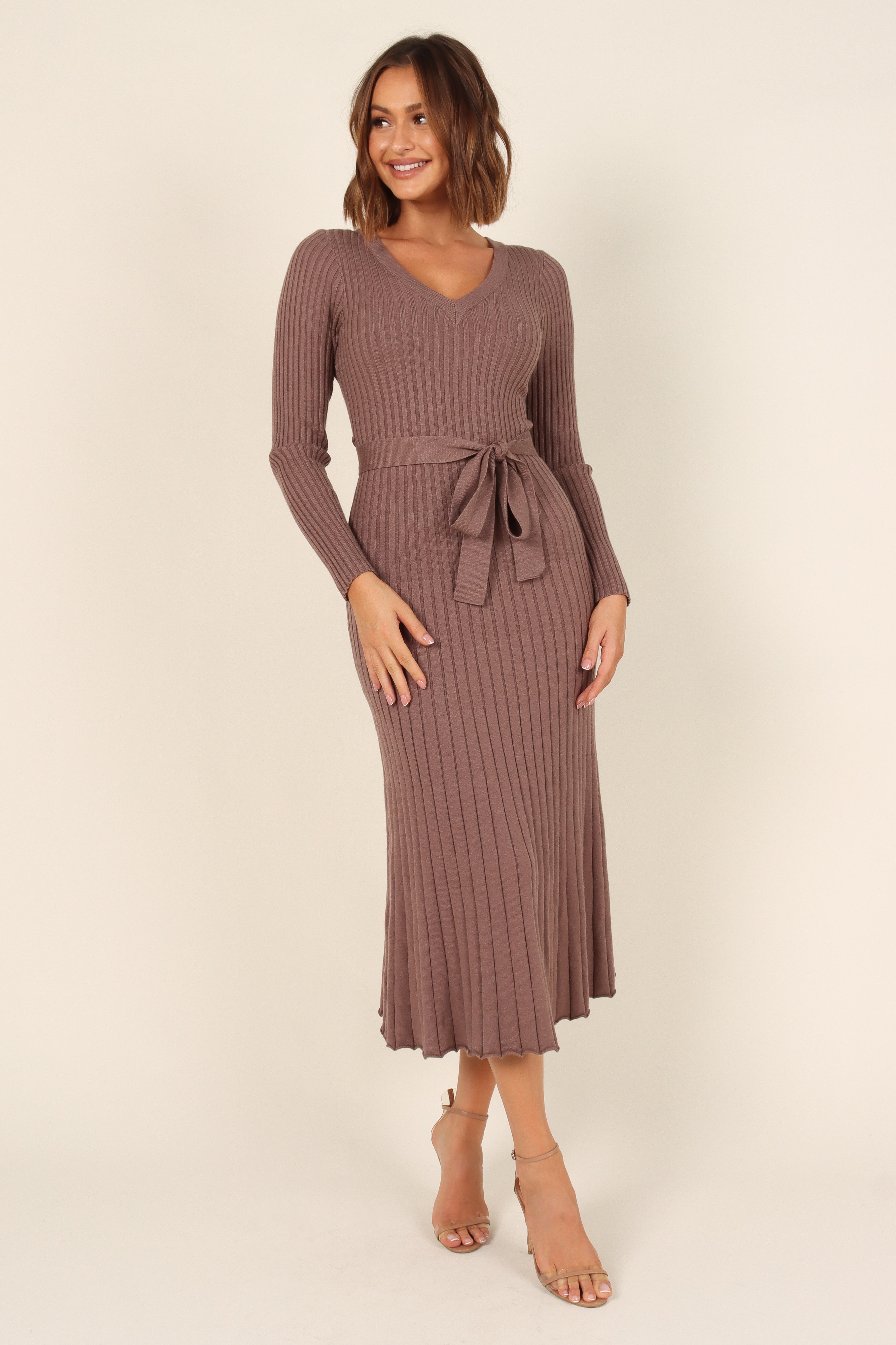 Reigan Dress - Mocha