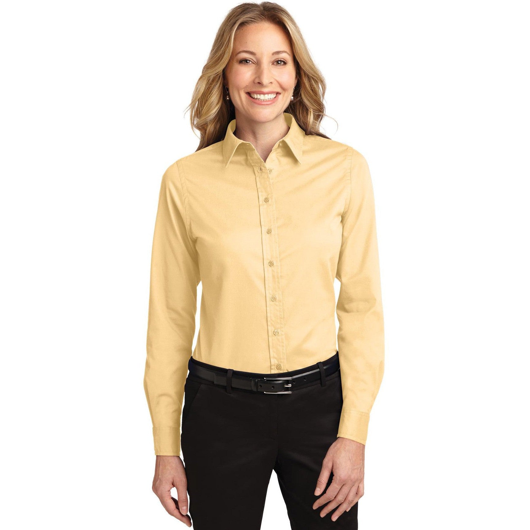 CLOSEOUT - Port Authority Ladies Long Sleeve Easy Care Shirt