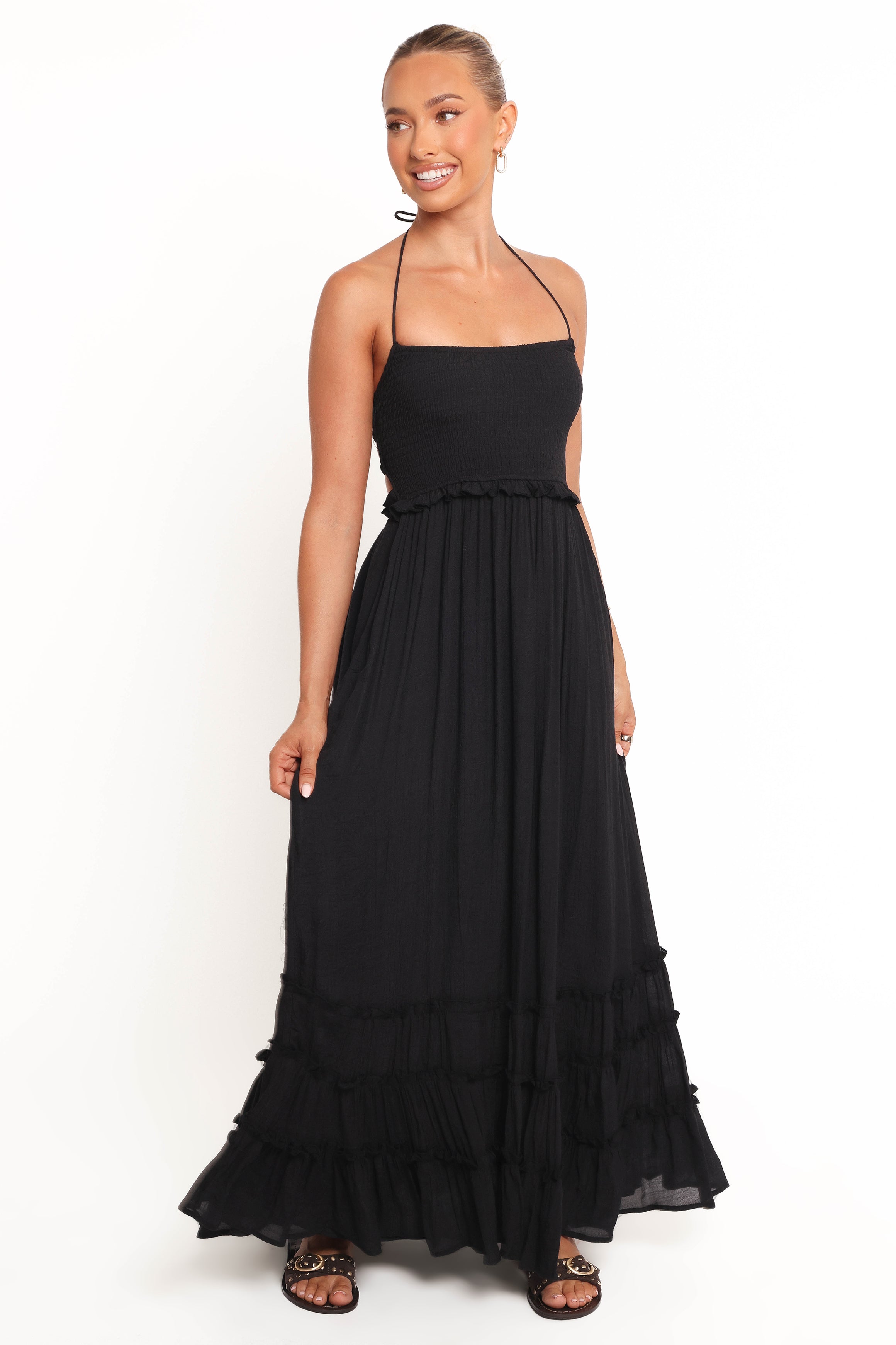 Lysandra Maxi Dress - Black