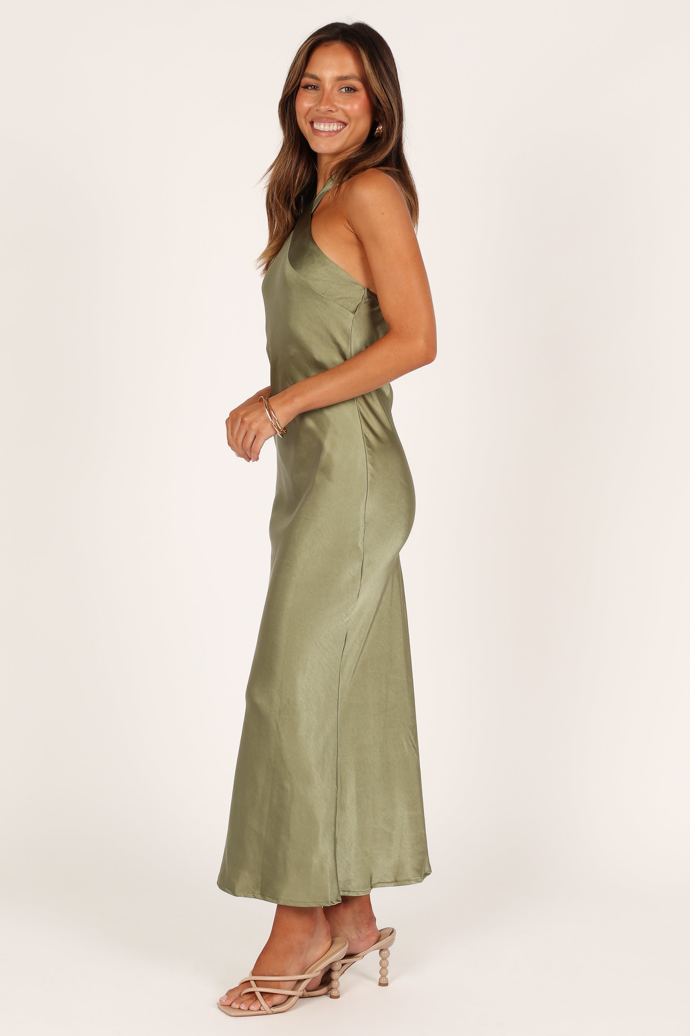 Grasie Midi Dress - Olive