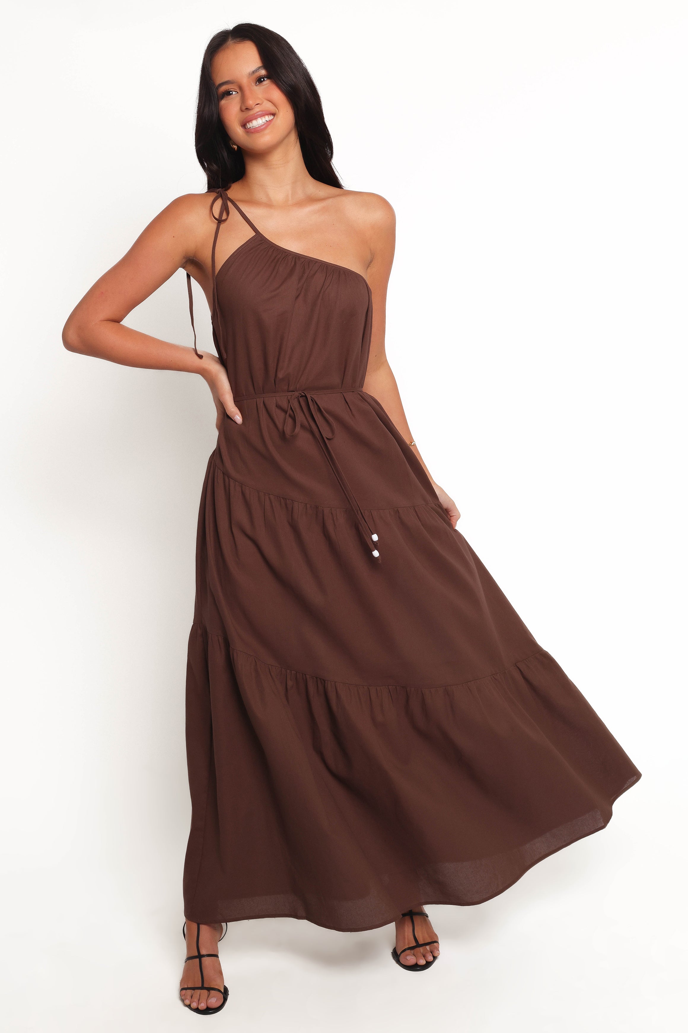 Hilde Maxi Dress - Chocolate