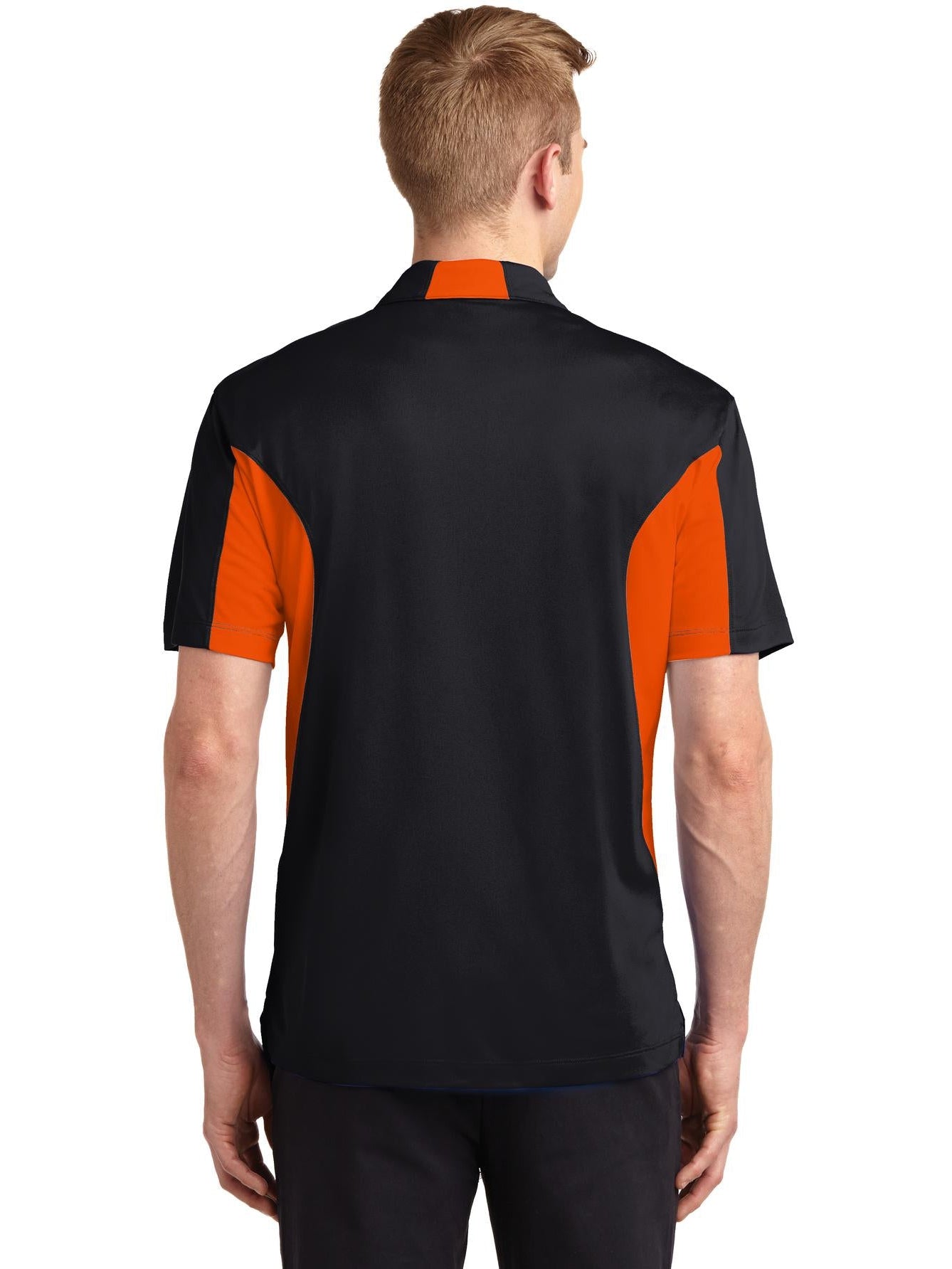 OUTLET-Sport-Tek Side Blocked Micropique Polo Shirt