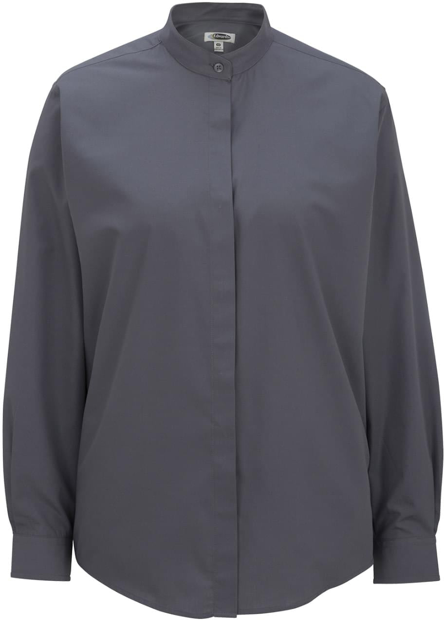 Edwards Ladies Banded Collar Shirt