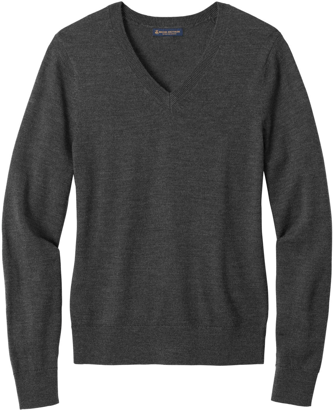 Brooks Brothers Ladies Washable Merino V-Neck Sweater