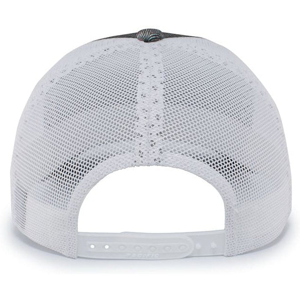 Pacific Headwear Herringbone Trucker Cap