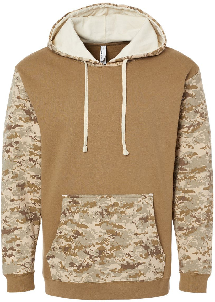 Code Five Fashion Camo Hooded Sweatshirt