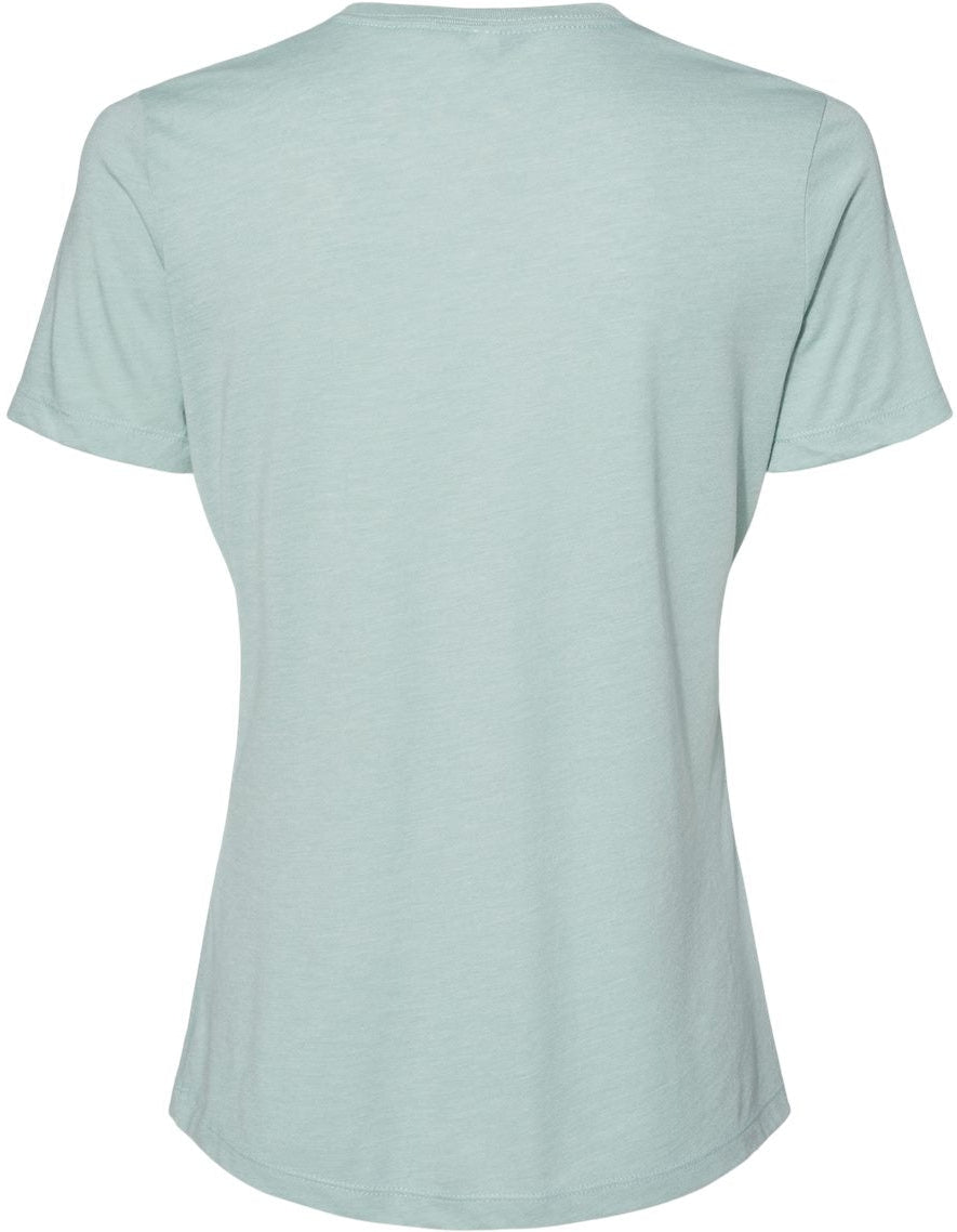 Bella+Canvas Womenâs Relaxed Fit Triblend Tee