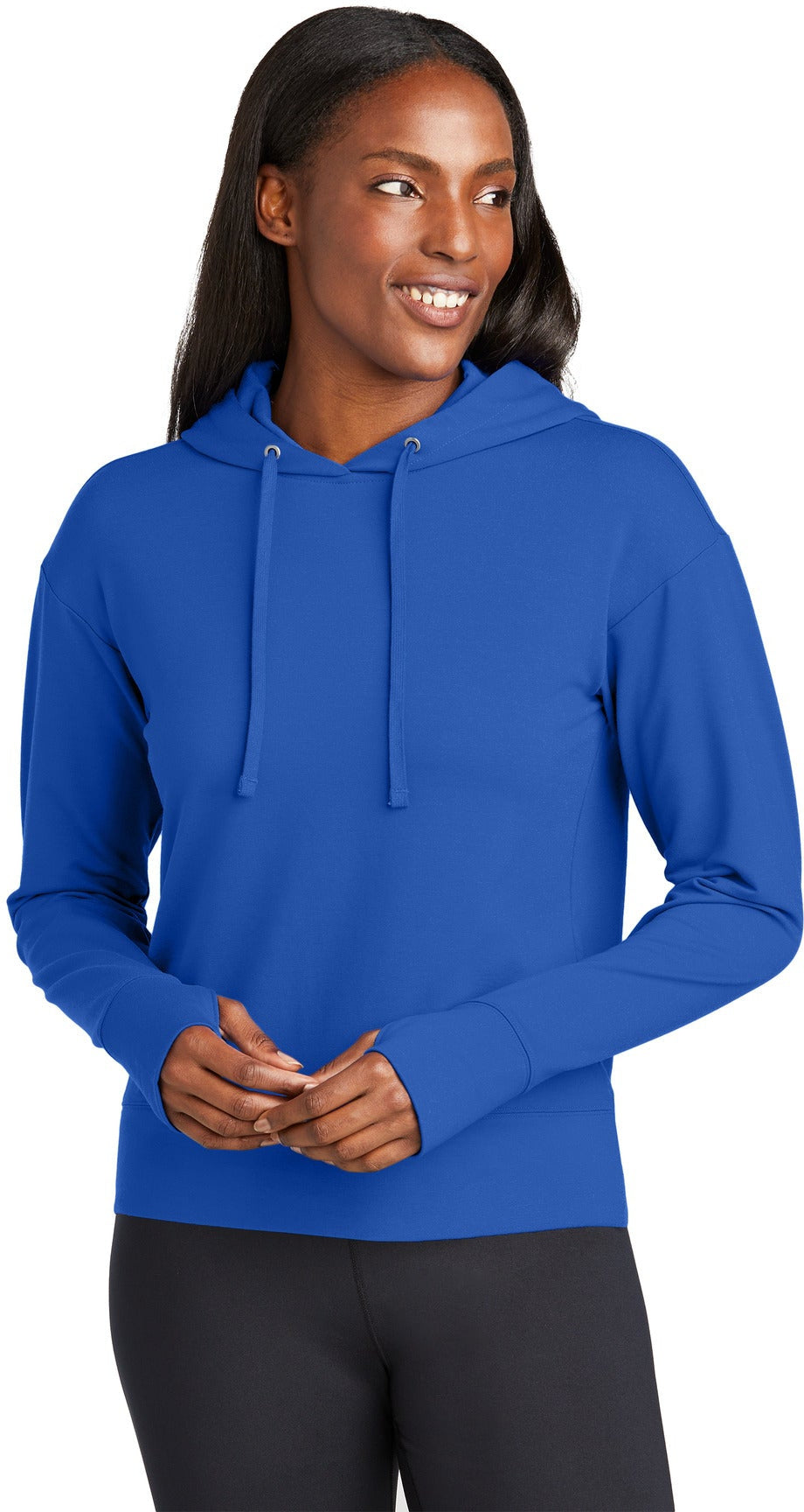 Sport-Tek Ladies Sport-Wick Flex Fleece Pullover Hoodie