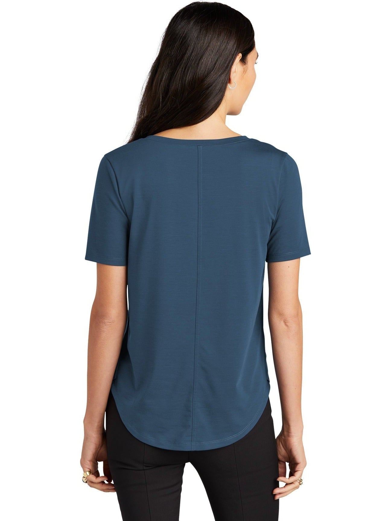 Mercer+Mettle Ladies Stretch Jersey Relaxed Scoop