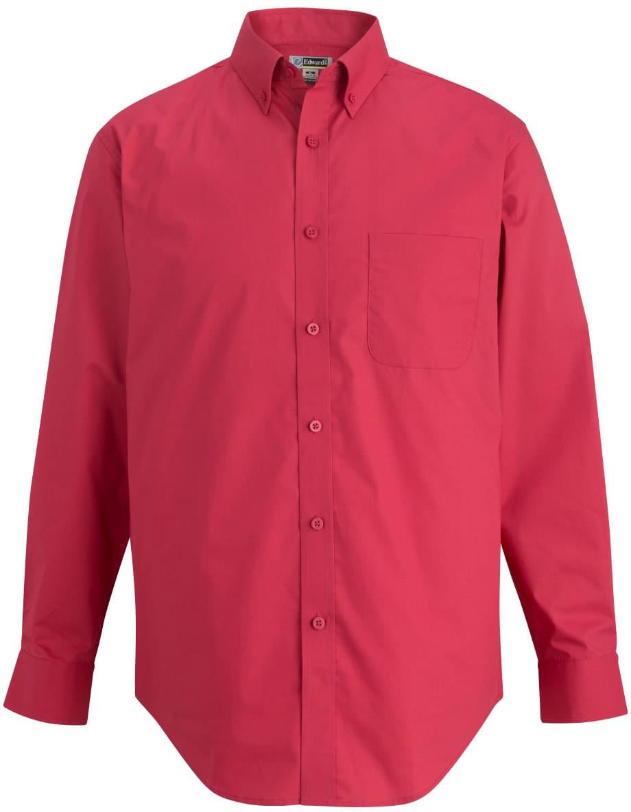 Edwards Long Sleeve Stretch Poplin Shirt