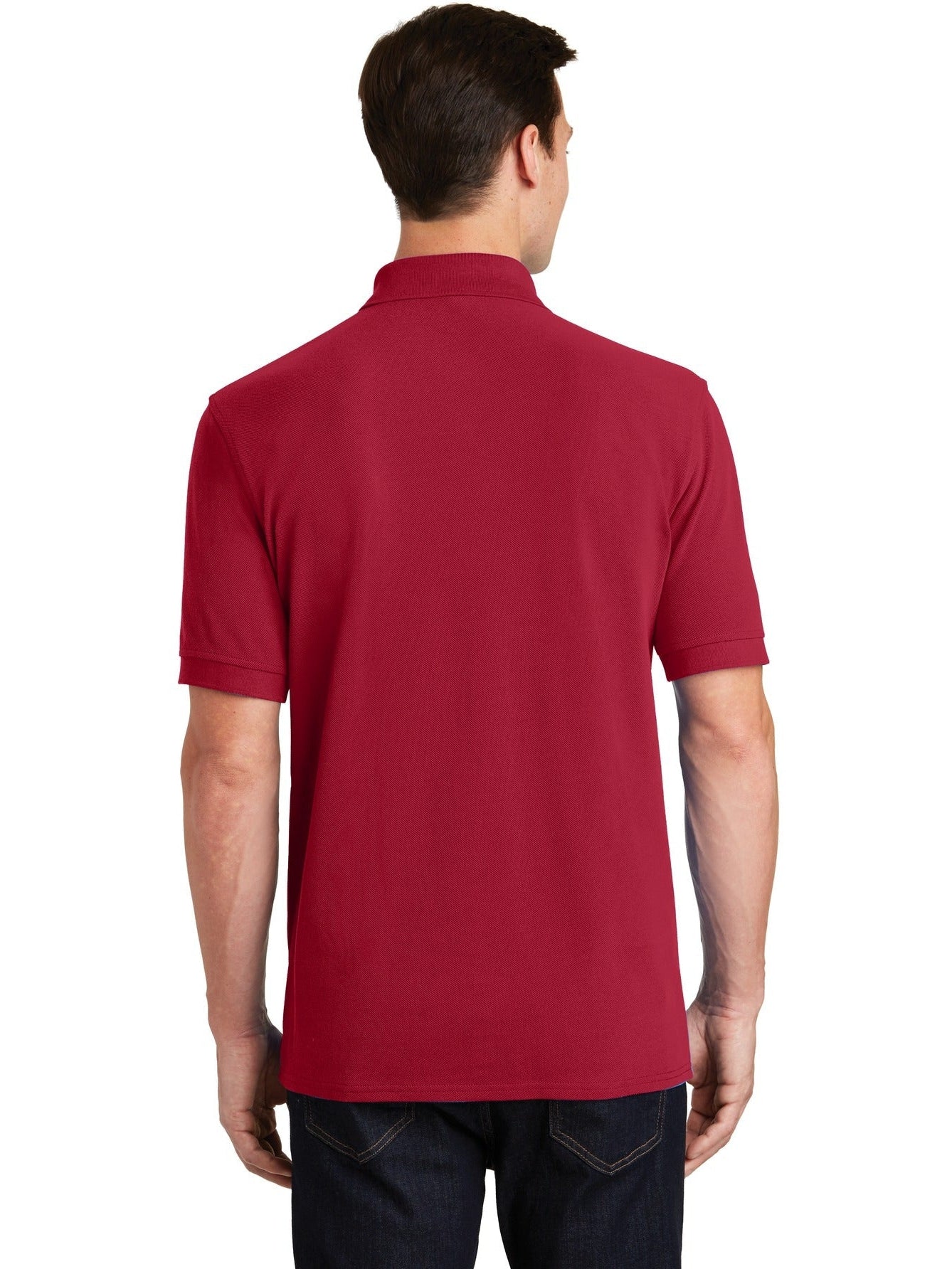 OUTLET-Port Authority Combed Ring Spun Pique Polo