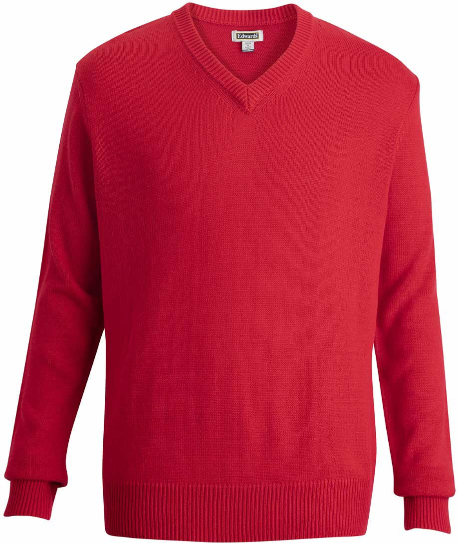 Edwards Unisex V Neck Sweater