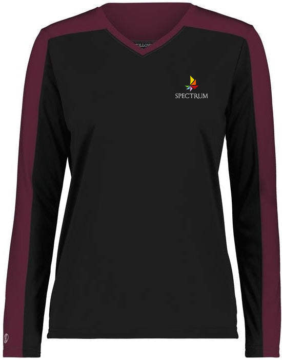 OUTLET-Holloway Ladies Momentum Team Long Sleeve Tee