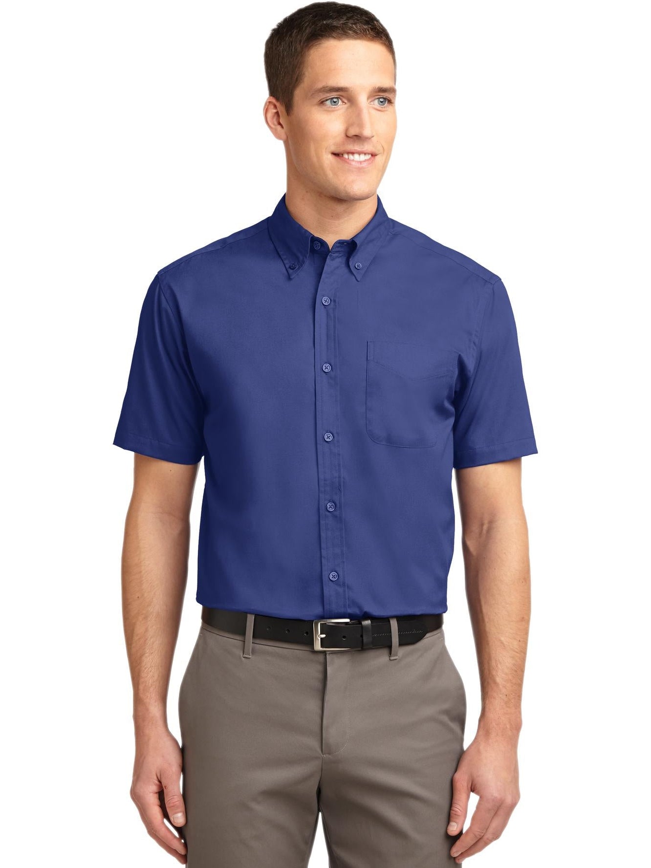 OUTLET-Port Authority Tall Short Sleeve Easy Care Shirt