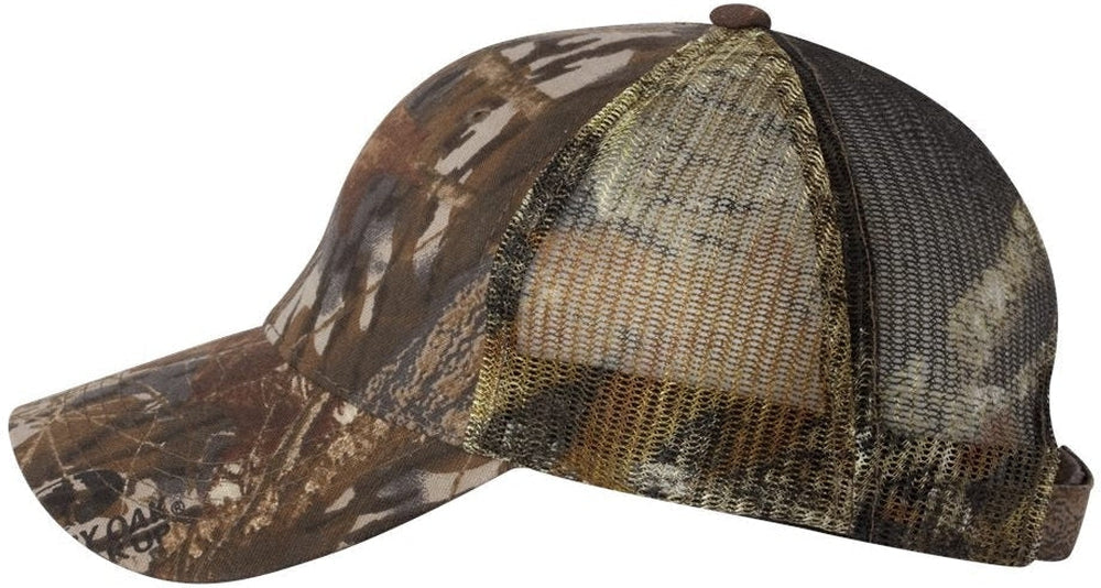 Outdoor Cap Mesh-Back Camo Cap