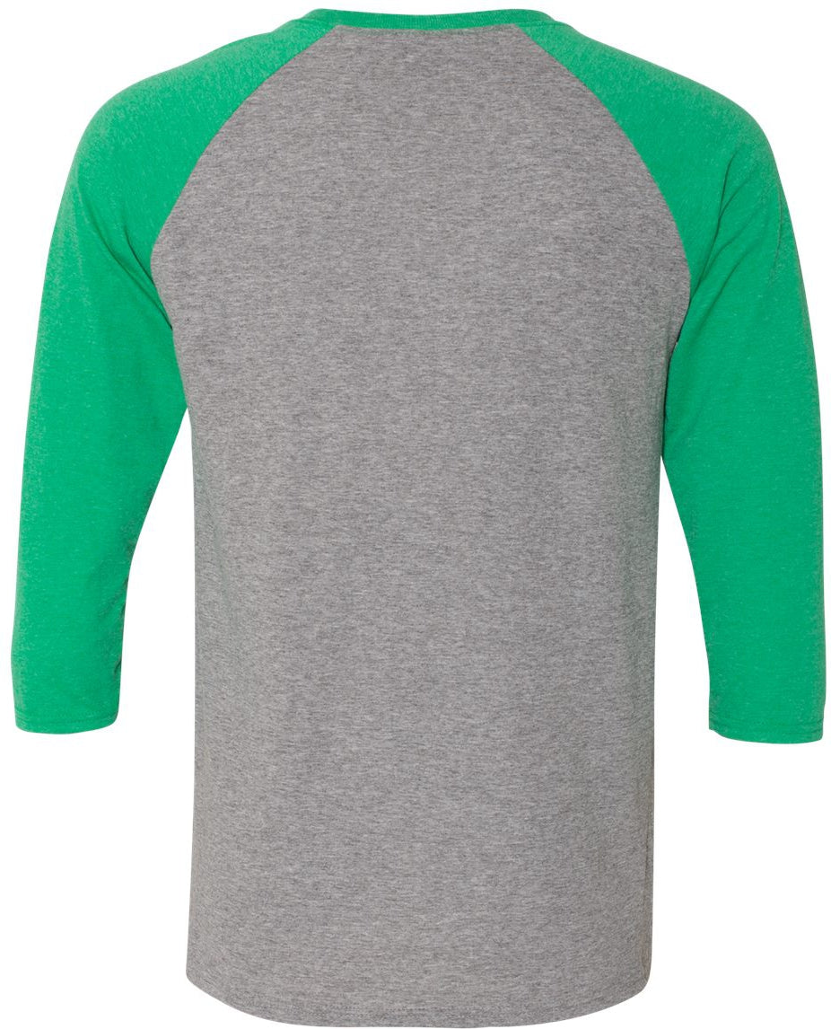 Jerzees Triblend Three-Quarter Raglan Baseball T-Shirt