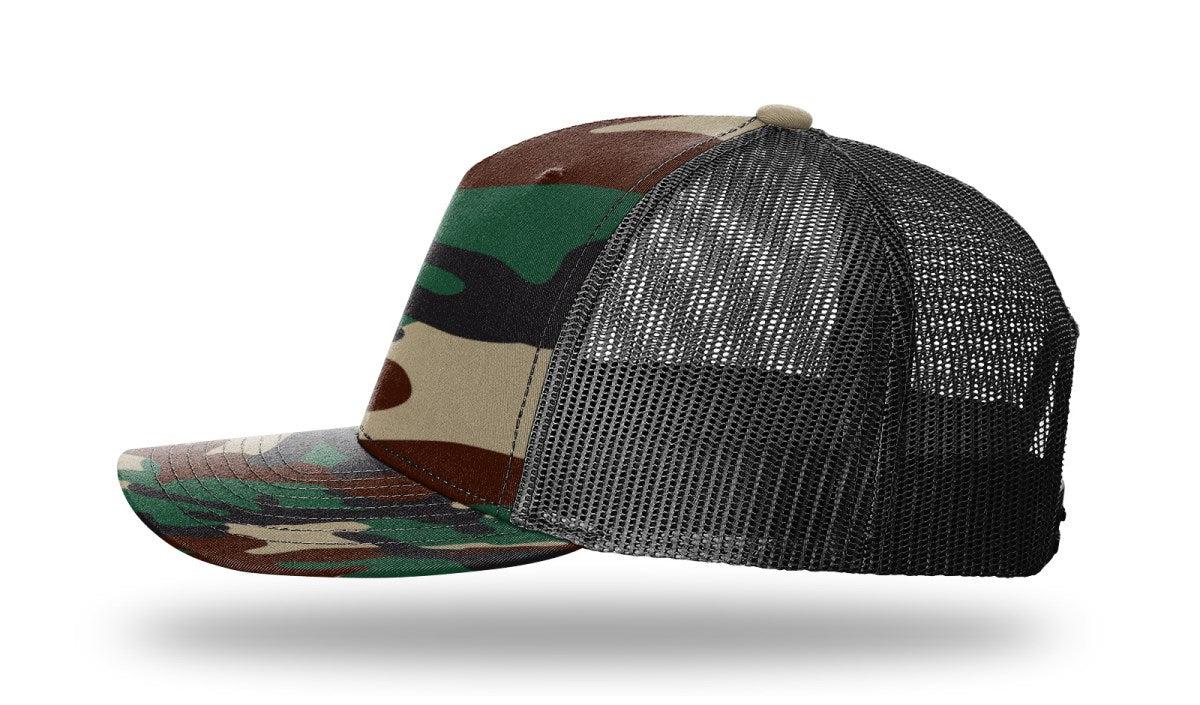 Richardson Printed Five Panel Trucker