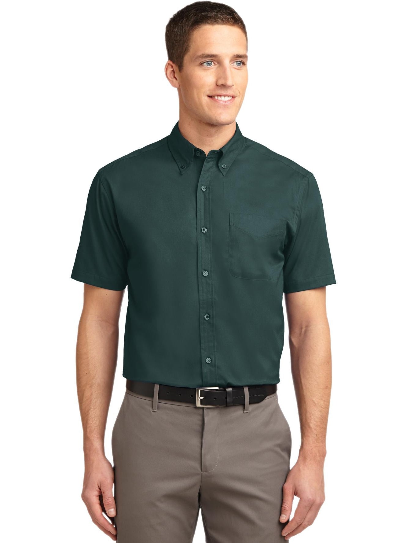 OUTLET-Port Authority Tall Short Sleeve Easy Care Shirt