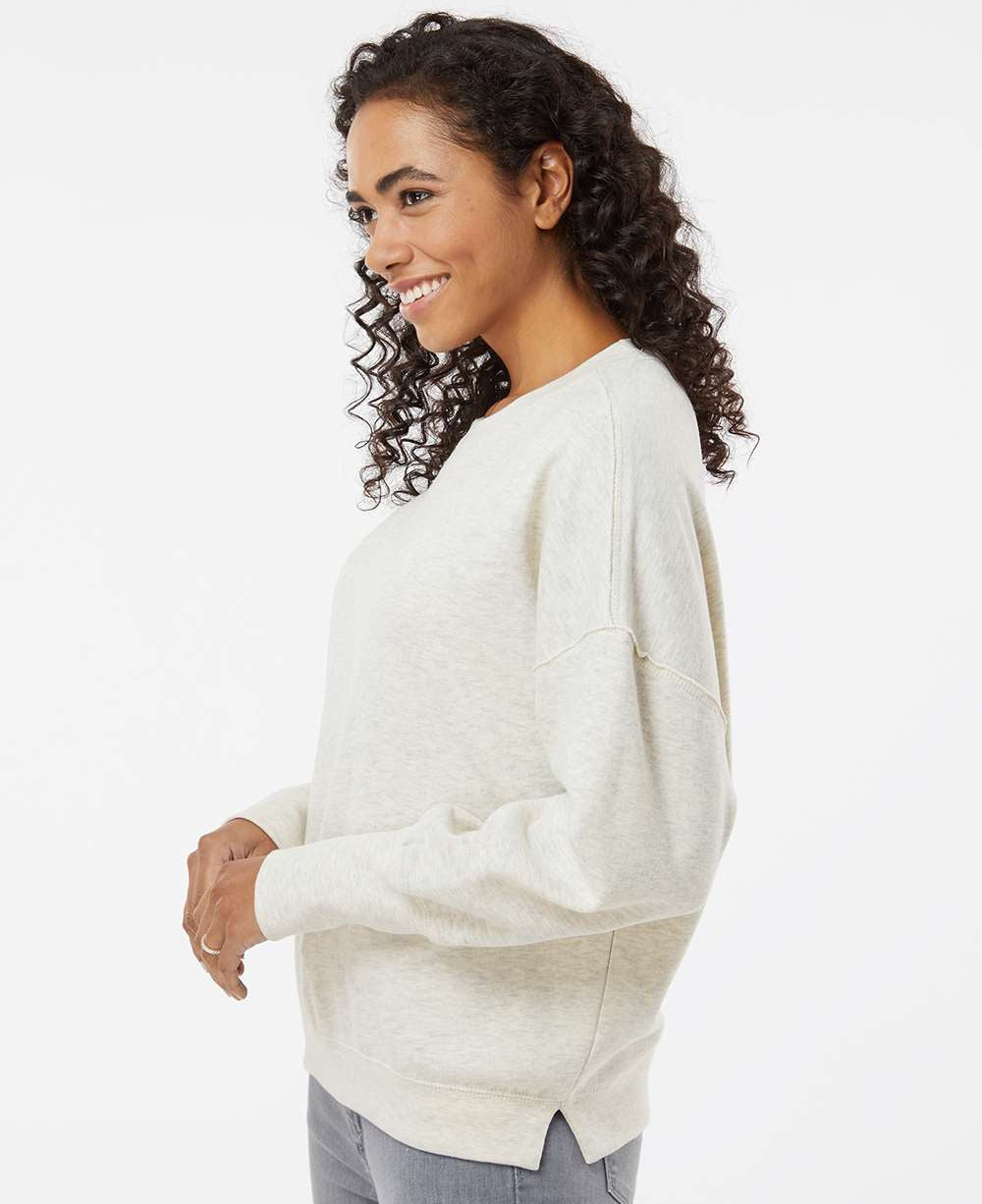 MV Sport Ladies Sueded Fleece Crewneck Sweatshirt