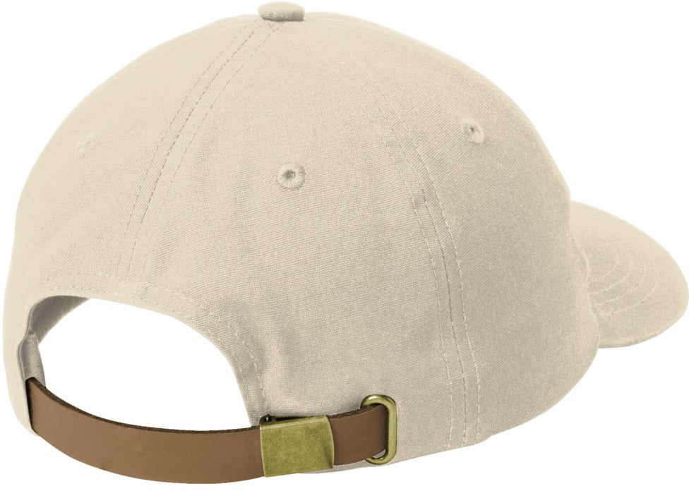 Port Authority Leather Strap Cap