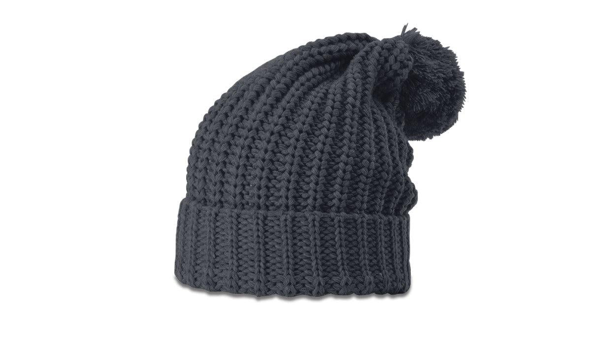 Richardson Chunk Cable Beanie W/ Cuff & Pom