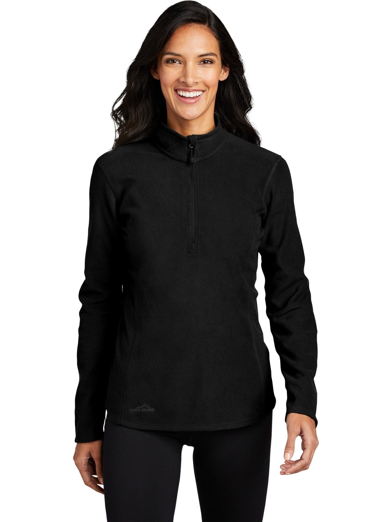 OUTLET-Eddie BauerLadies 1/2-Zip Microfleece Jacket