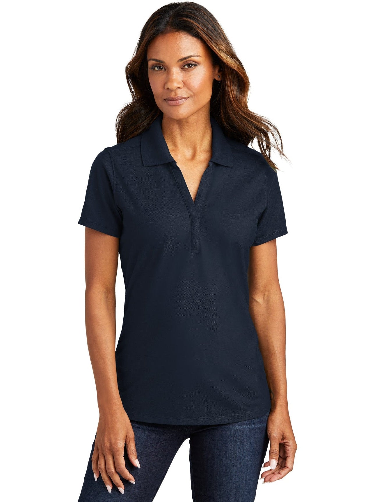 OUTLET-Port Authority Ladies EZPerformancePique Polo