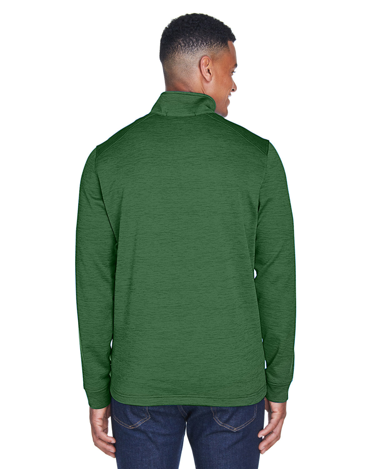 OUTLET-Devon & Jones Newbury MÃ©lange Fleece Quarter-Zip