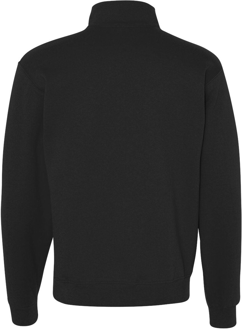 OUTLET-Jerzees Nublend Cadet Collar Quarter-Zip Sweatshirt