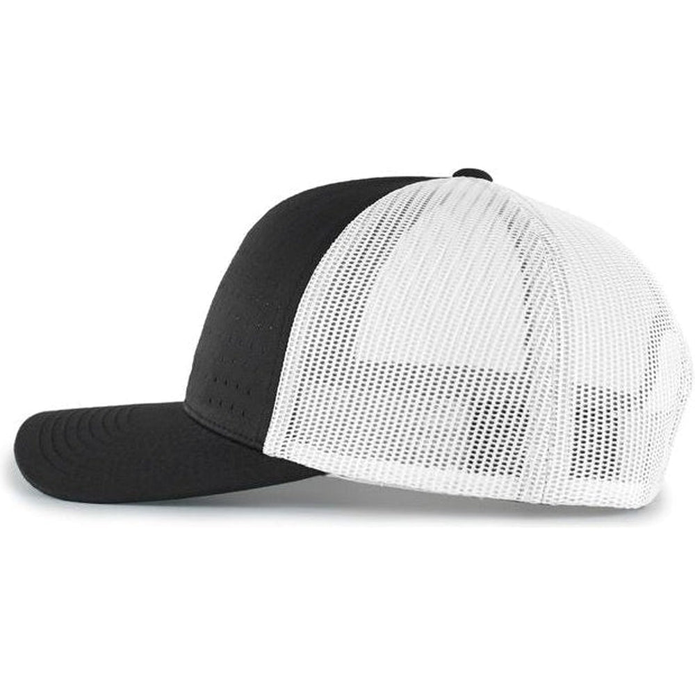 Pacific Headwear Perforated 5-Panel Trucker Snapback Cap