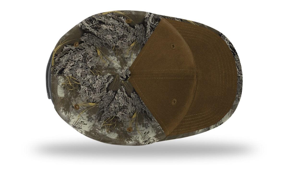 Richardson Duck Cloth Front W/ Camo Back