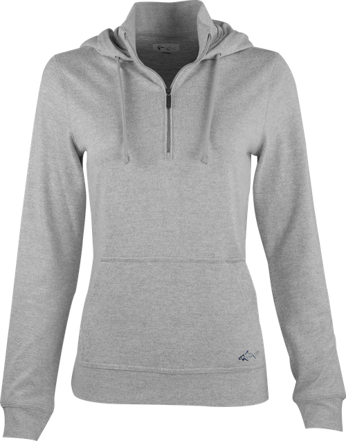 OUTLET-Greg Norman Ladies Lab 1/4-Zip Hoodie