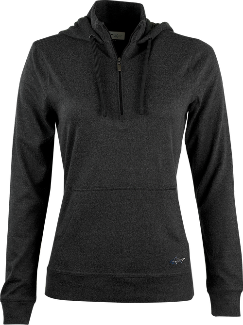 OUTLET-Greg Norman Ladies Lab 1/4-Zip Hoodie